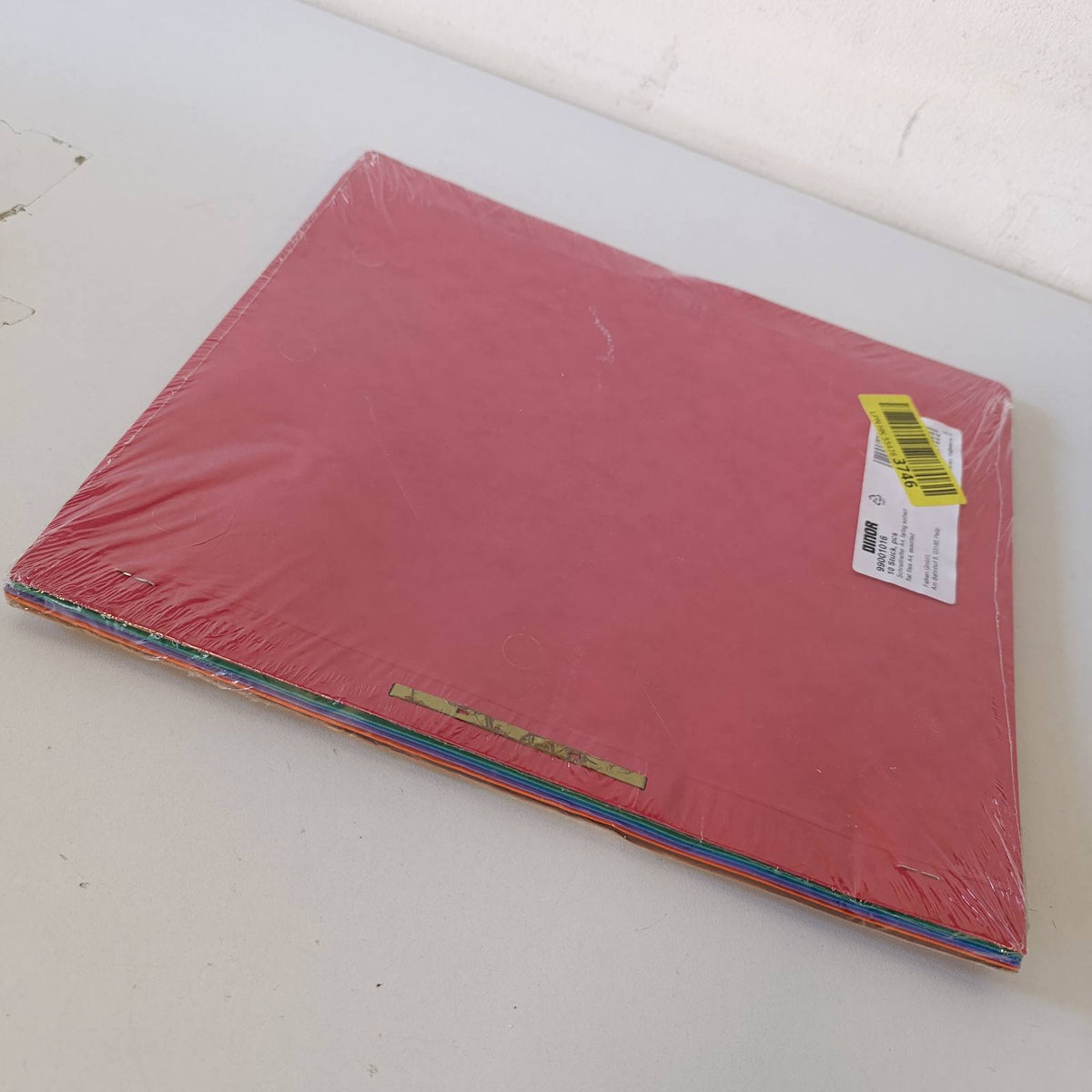 310616 - DOSJE ME KAPËSE DINOR 10x, kartoni Colorspan DIN A4, ngjyra të ndryshme