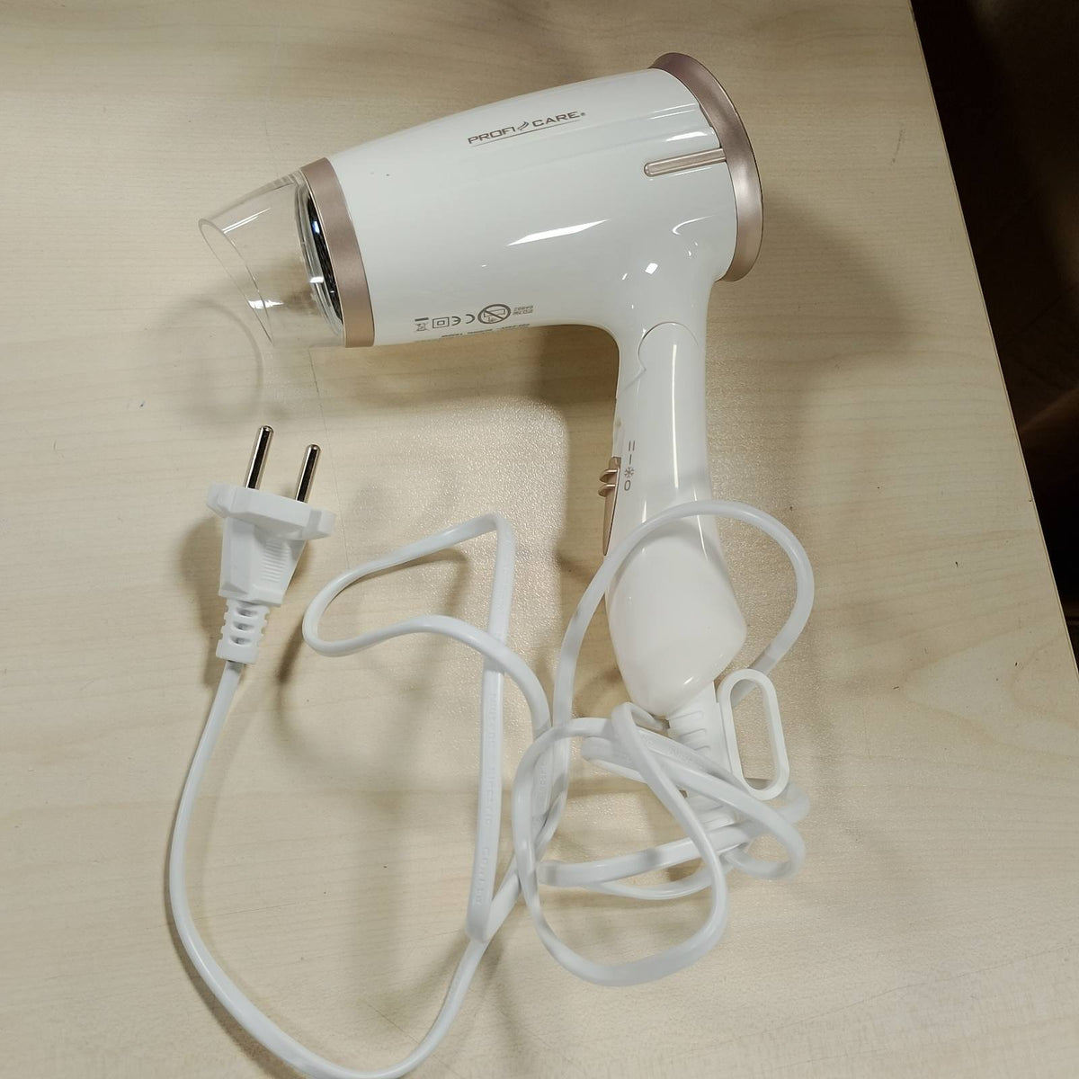 296292 - PROFICARE Tharëse flokësh e palosshme | 1400W | Dorezë e palosshme | 2 shpejtësi | Mbrojtje nga mbinxehja | PC-HT 3009