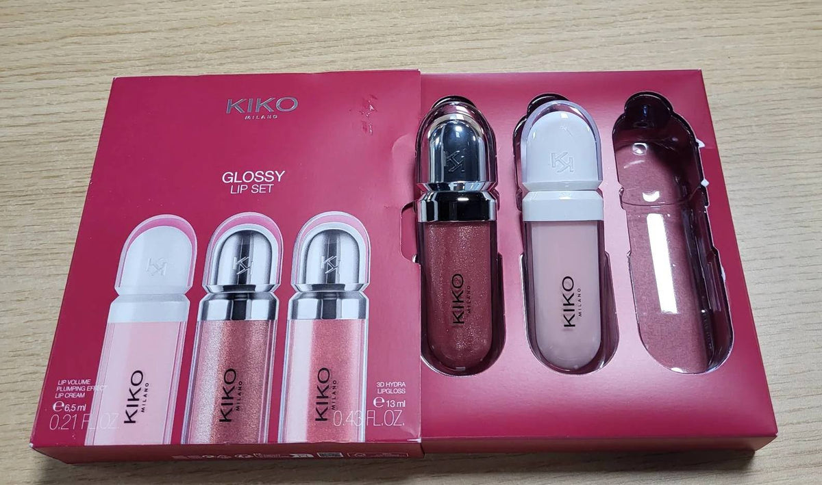 306146 - KIKO MILANO Set buzësh me shkëlqim, përfshin 2 ngjyra