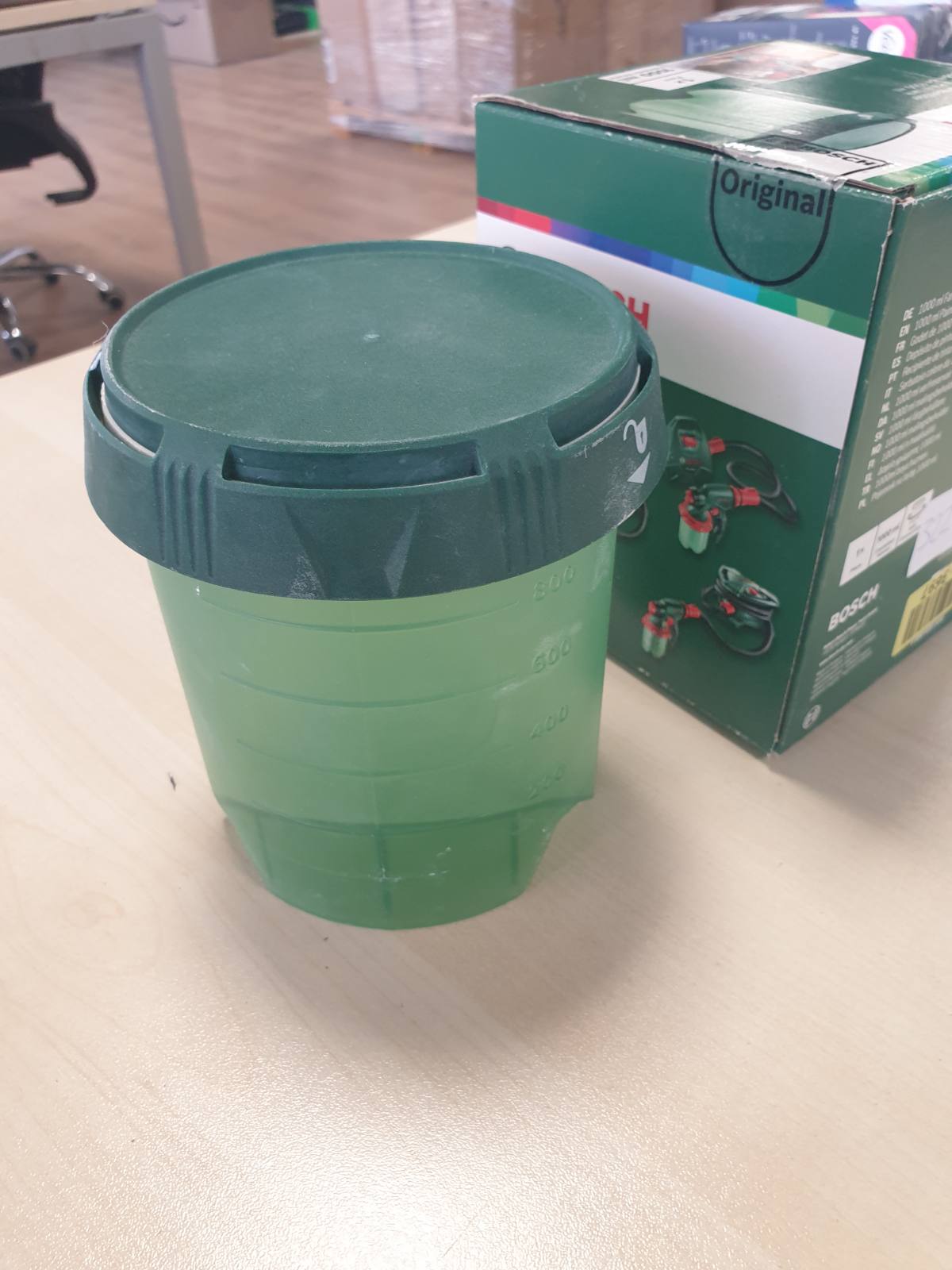 322727 - BOSCH Enë bojë për PSF 3000-2, PFS 5000 E, Kapacitet: 1000 ml