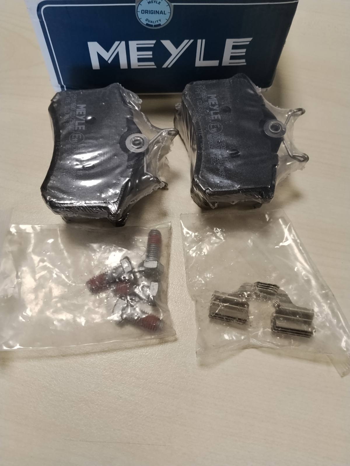 288922 - MEYLE Set pllakash frenash për frena me disk