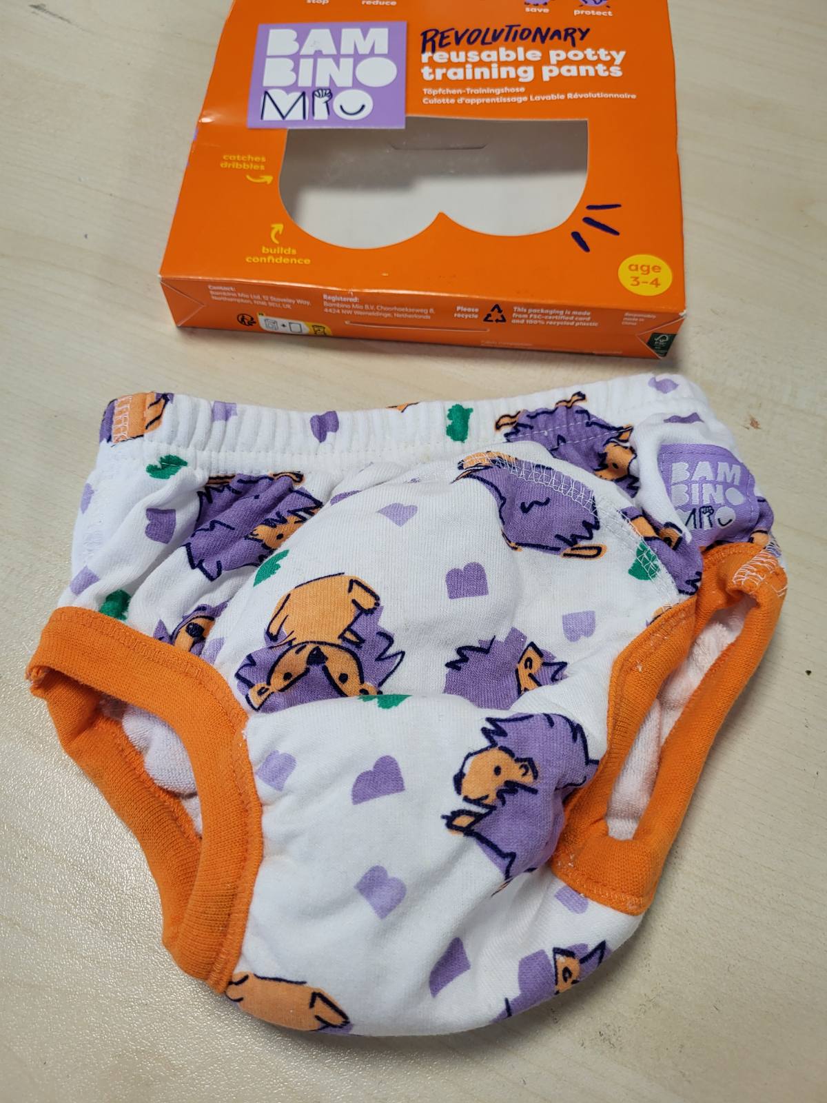 275896 - BAMBINO MIO Mbathje Sportive për Fëmijë të Larshme dhe Miqësore me Mjedisin, Clash, 3-4 Vjeç