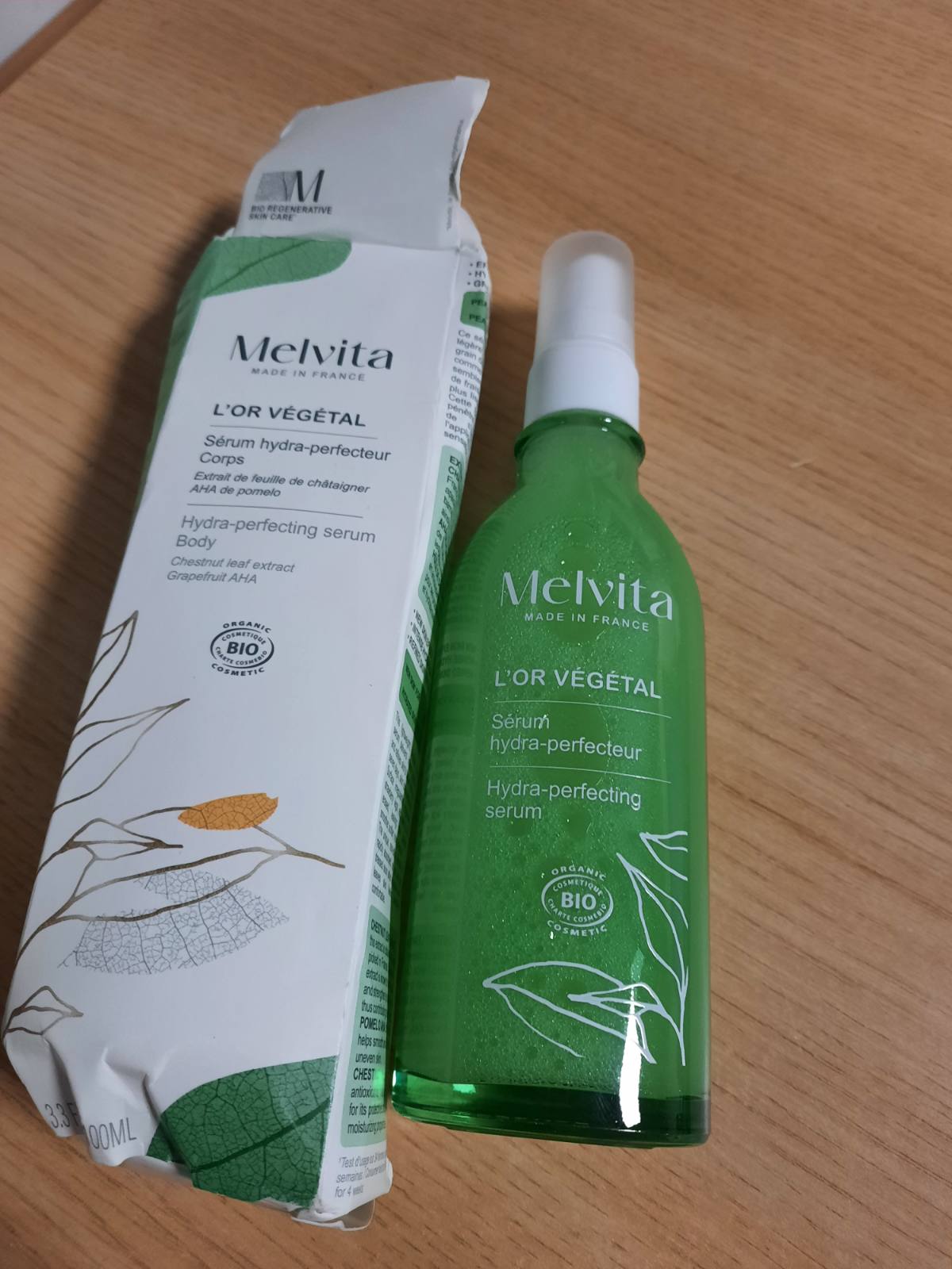 303058 - MELVITA Krem Hidratues për Trupin, Botanik i Artë, 100 ml