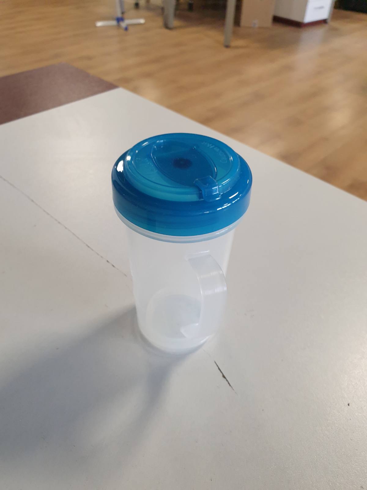 321777 - MERULA Cupscup Filxhan për Pastrimin me Avull për Mikrovalë, Transparent-Blu