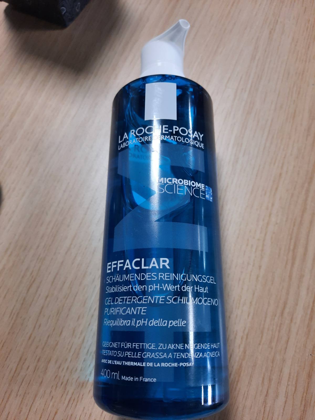 307869 - LA ROCHE-POSAY Xhel pastrues me shkumë Effaclar për lëkurë të prirur ndaj akneve dhe të yndyrshme, pastron dhe qetëson, me filobiomë dhe zink, 400 ml
