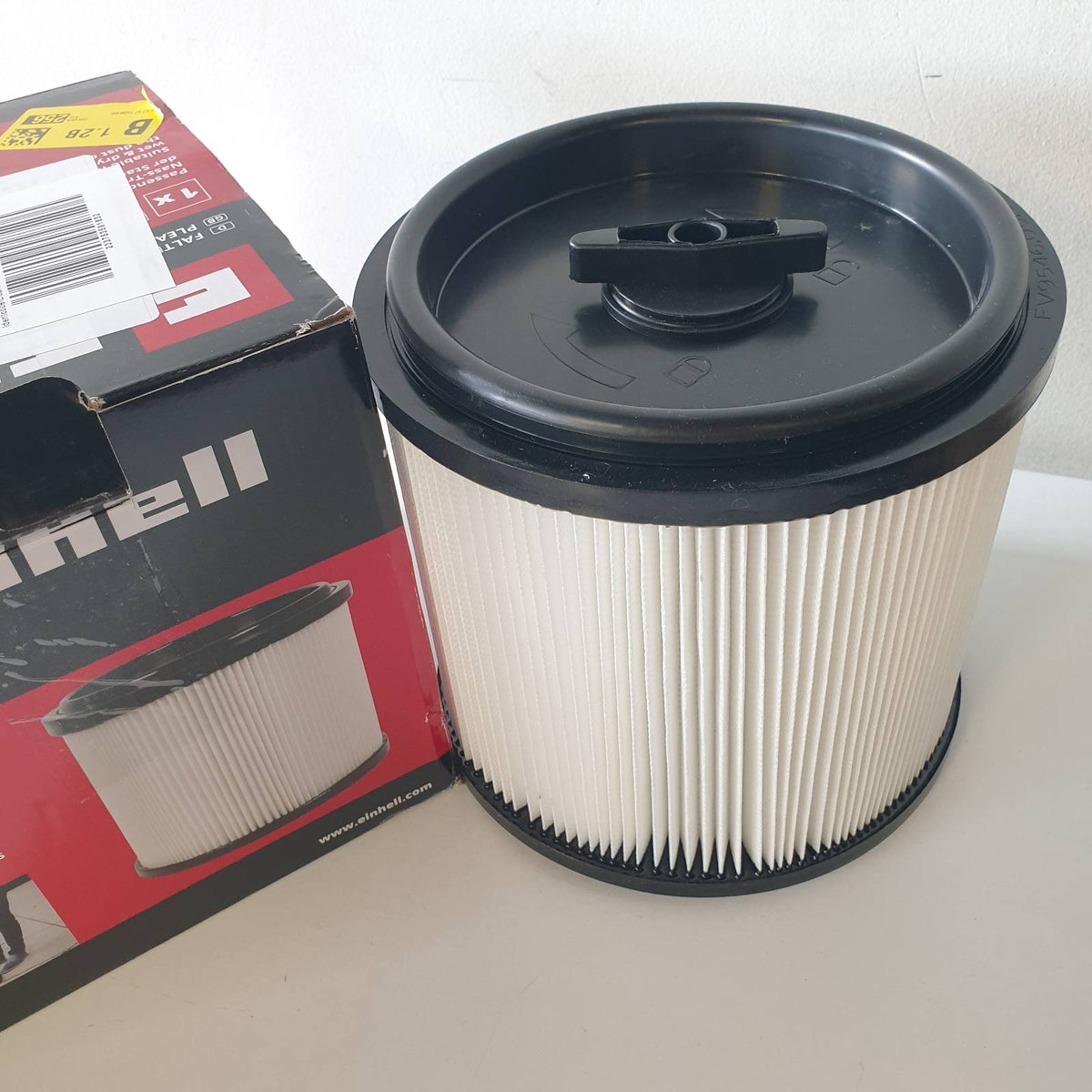 313929 - EINHELL Filtër origjinal i palosur për klasën e pluhurit L, 150 mm, lartësi 175 mm