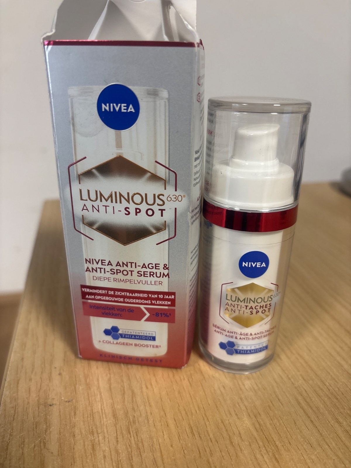 302008 - NIVEA Luminous 630 - Serum për fytyrën kundër plakjes dhe hiperpigmentimit - 30 ml