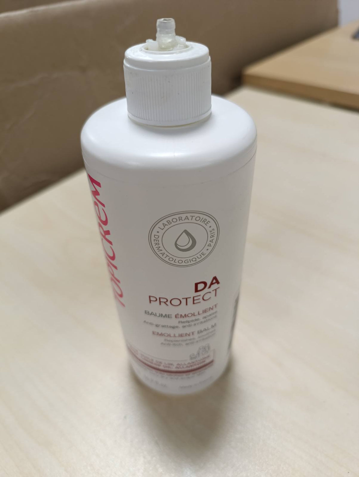 317999 - Topicrem DA Emollient Balm, Krem Hidratues, 500 ml, për lëkurë të ndjeshme, të thatë, prodhuar në Francë