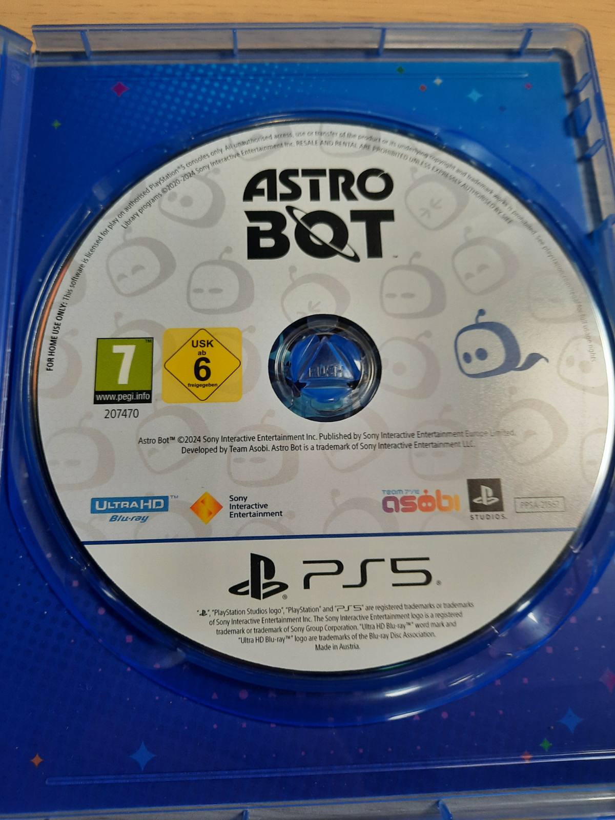 272943 - SONY Astro Bot për PlayStation 5, Lojë Platforme dhe Aventure, Mbi 150 Heronj PlayStation, Edicion Standard, Version Fizik me CD, Në Frëngjisht, 1 lojtar, PEGI 7