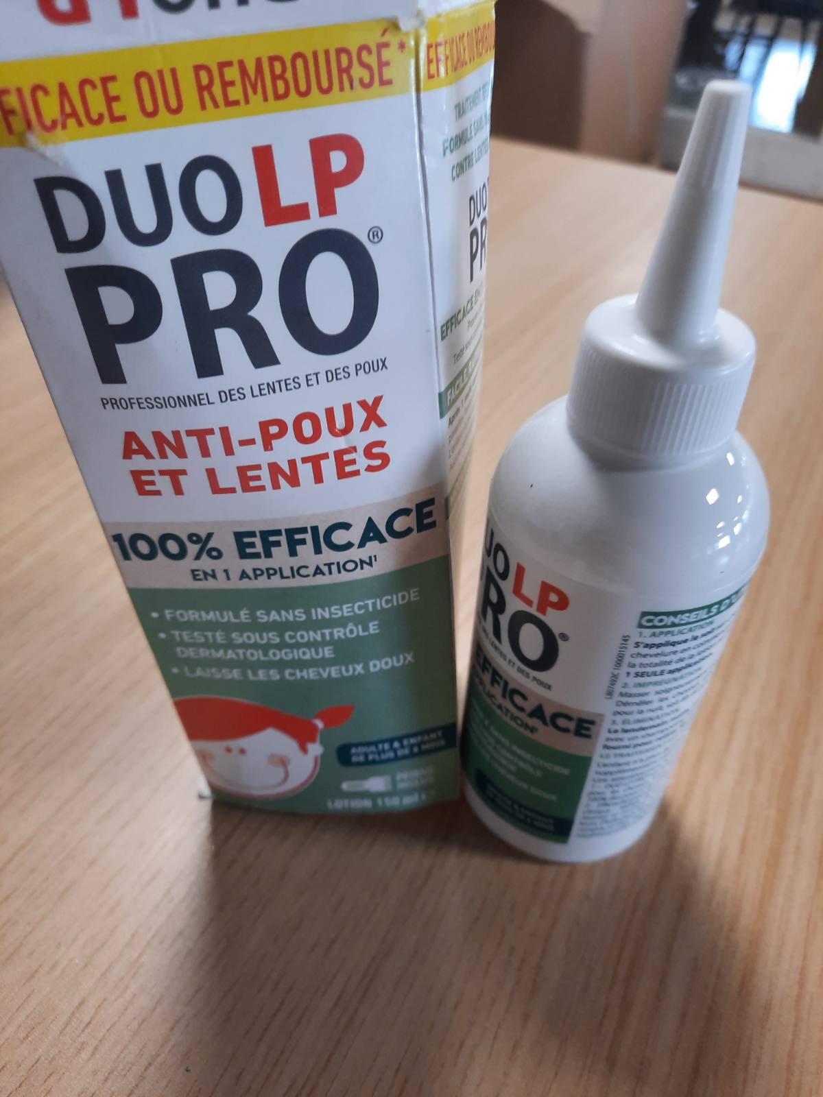 317454 - DUO LP PRO Locion Kundër Morrave dhe Thithjeve, losion 100% efektiv, 150 ml, përfshin krehër kundër morrave me dhëmbë të hollë, tolerancë e lartë dhe pa insekticide, për fëmijë nga 6 muajsh