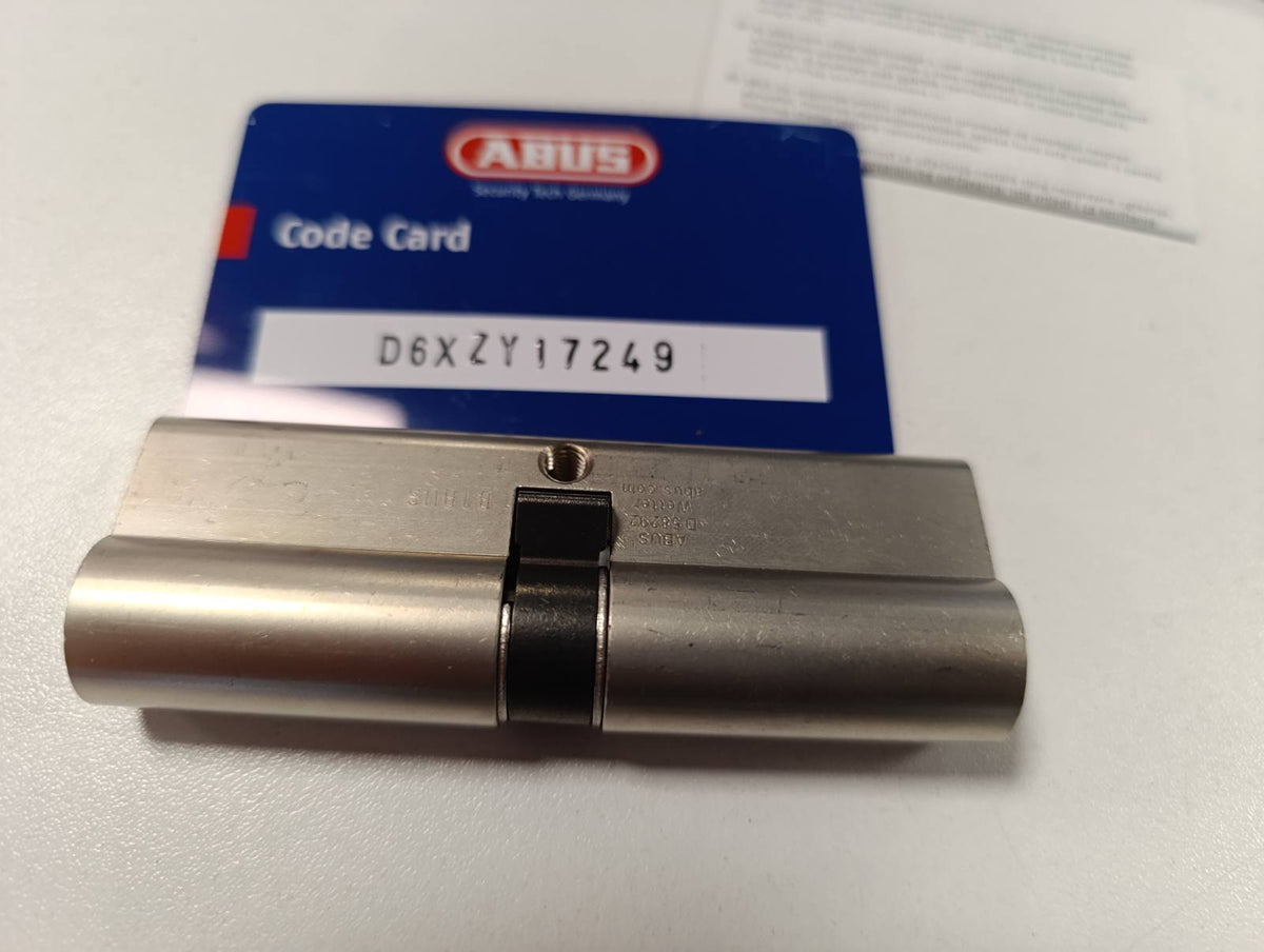 312827 - ABUS | Cilindër profili D6XNP 45/45 | Cilindër i dyfishtë me emergjencë dhe