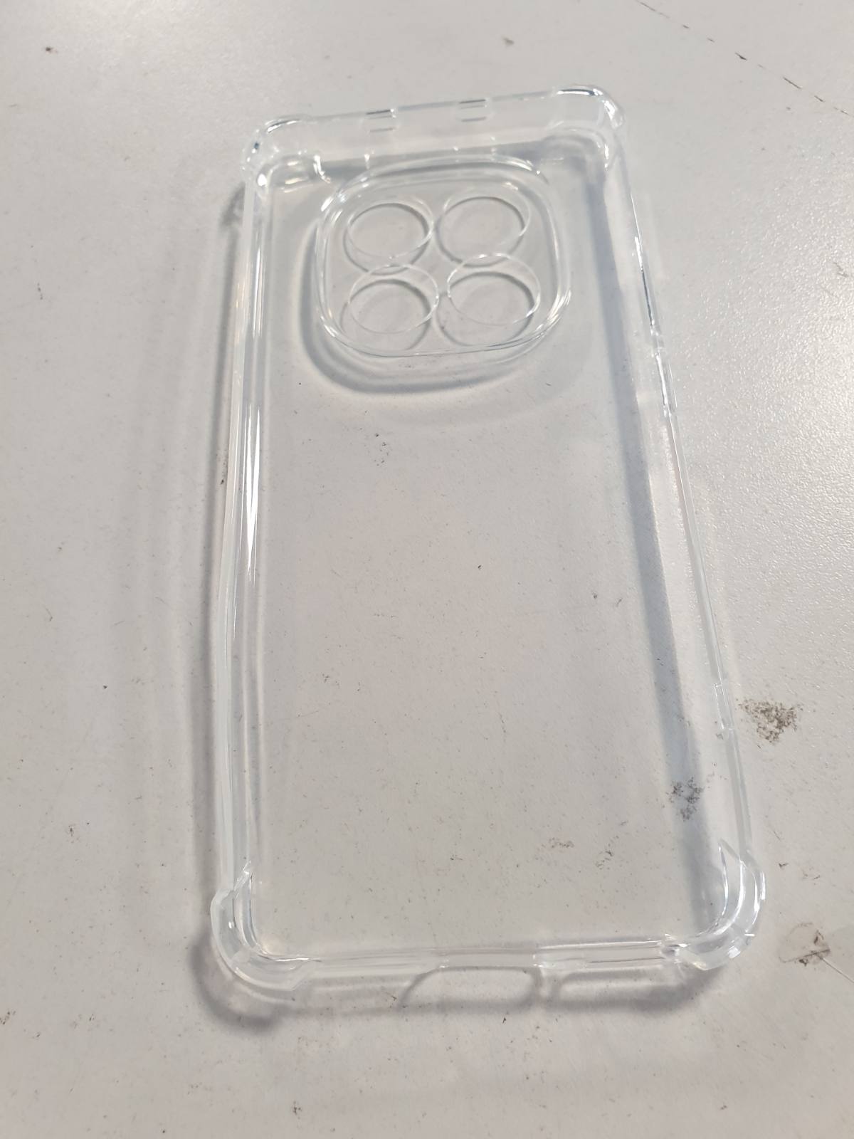 274746 - ANLYGOLD Mbrojtëse për Xiaomi Redmi Note 15 5G/4G me Mbrojtje të Kamerës, Silikoni TPU, Mbulesë Anti-Zverdhje, Transparente