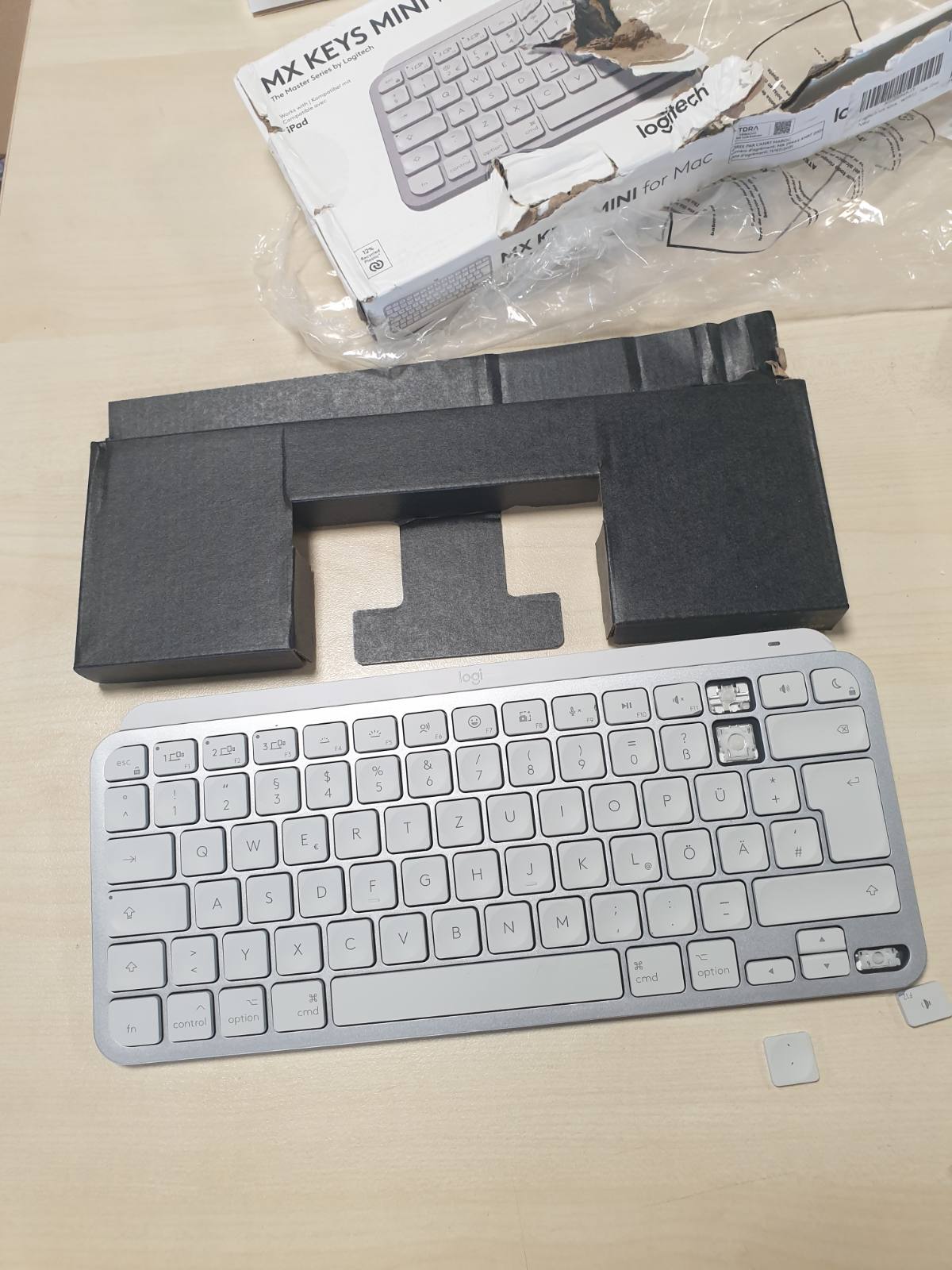 276416 - LOGITECH Tastierë pa tel MX Keys Mini për Mac, kompakte, Bluetooth, me ndriçim nga prapa, USB-C, e pajtueshme me Apple macOS