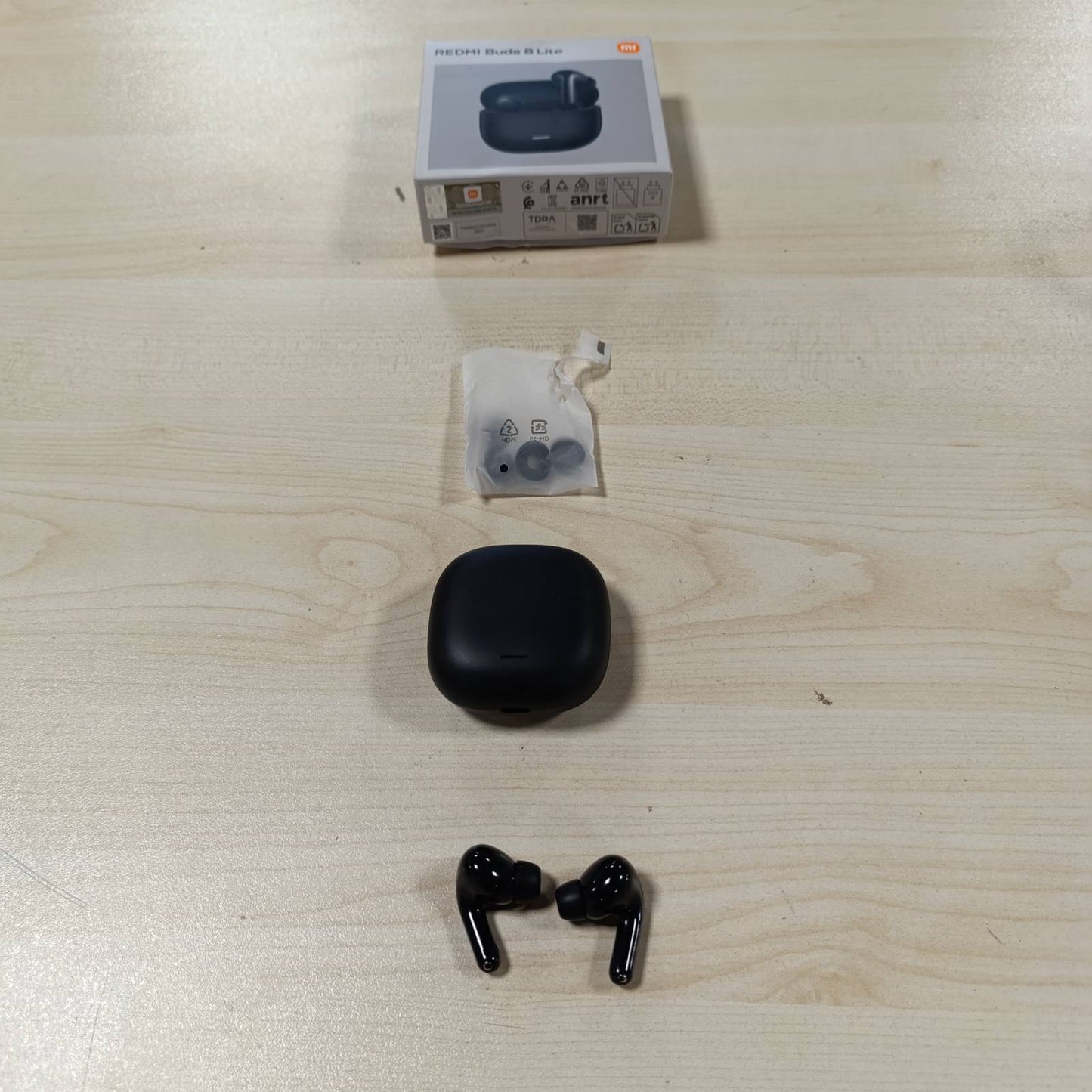 276730 - XIAOMI REDMI Kufje Bluetooth Buds 8 Lite True Wireless, Anulim Aktiv i Zhurmës 42dB, Altoparlant 12.4 mm, Jetëgjatësi Baterie deri në 36 orë, Bluetooth 5.4, E Zezë