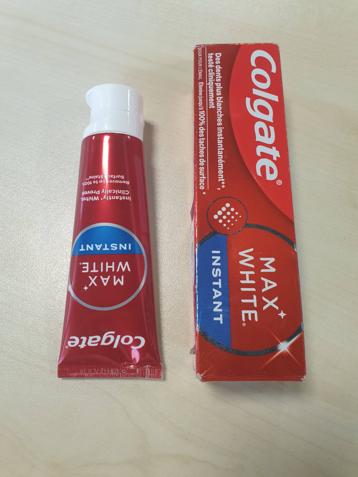 319057 - COLGATE - Pastë dhëmbësh Max White Instant, Tub 75ml