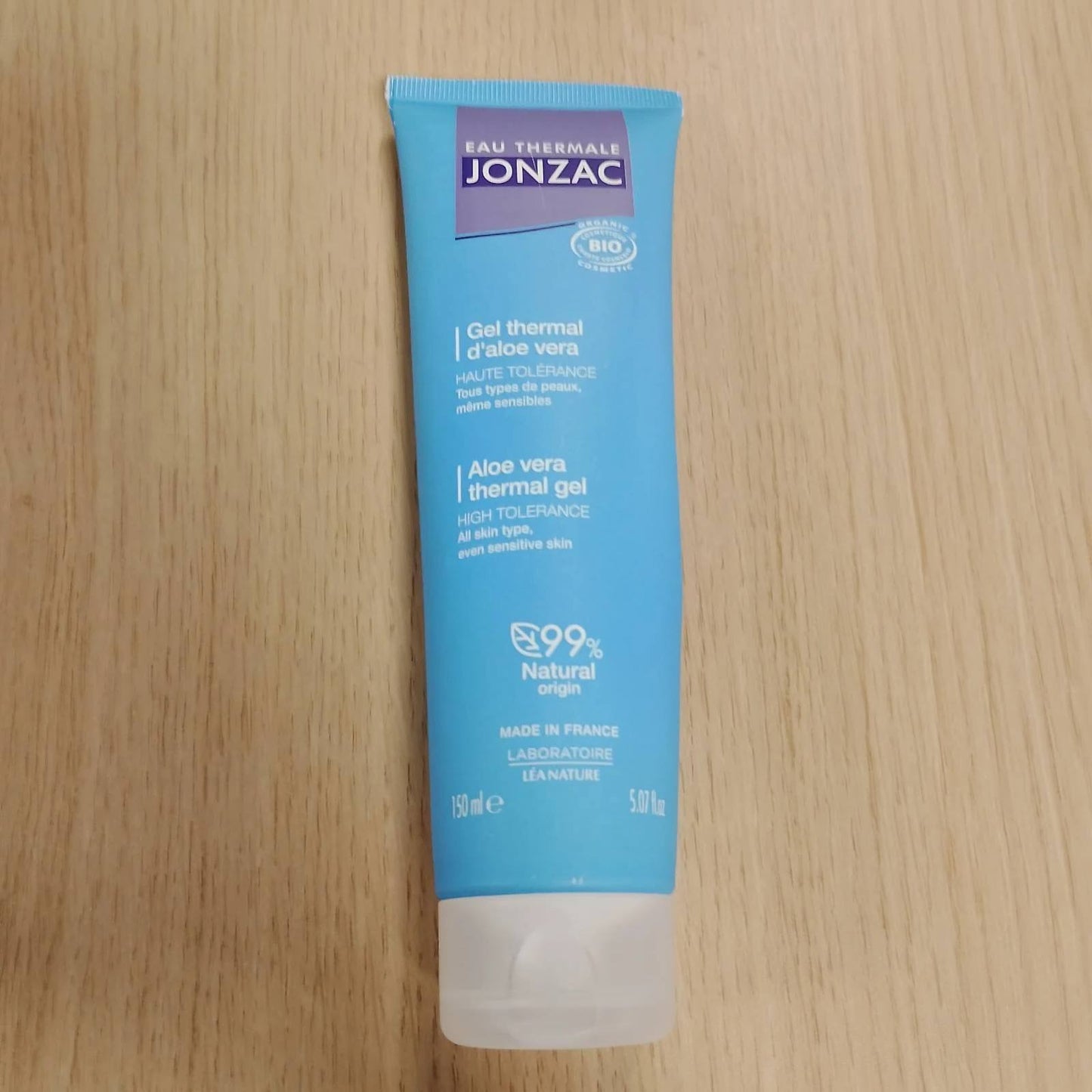 318307 - JONZAC - Ujë termal, xhel termik me aloe vera organike, 150 ml
