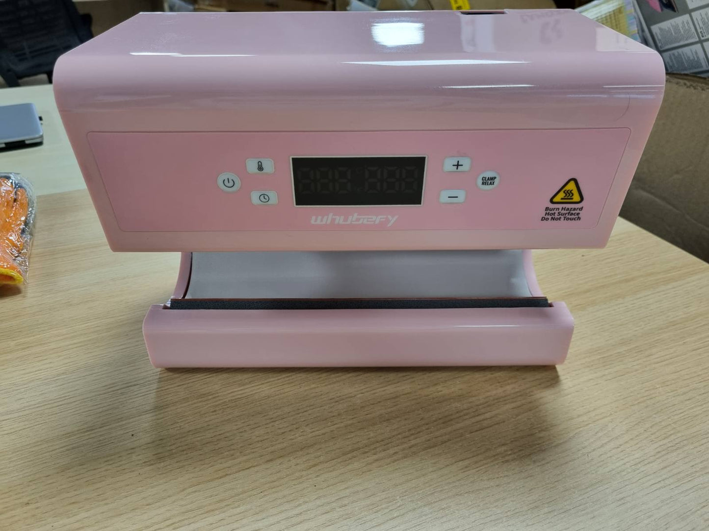 276091 - Presë me Nxehtësi për Filxhanë 30 oz - Presë Automatike për Filxhanë - Rozë