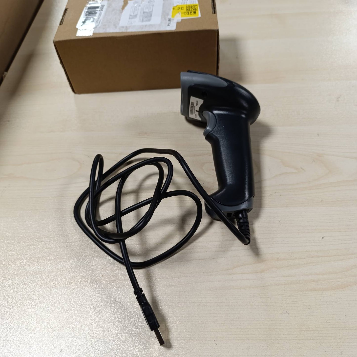 276803 - EYOYO Skaner barkodi 1D 2D, Skaner dore me kabllo USB për kod QR, Skaner barkodi me matricë të të dhënave PDF417 me kabllo USB për PC, Mac dhe pagesa në celular