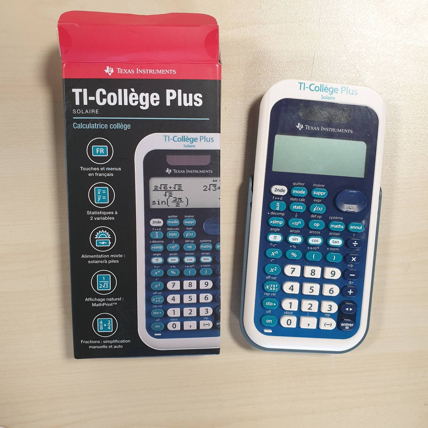 273779 - DIELLOR Kalkulatori Shkencor Ti-College Plus
