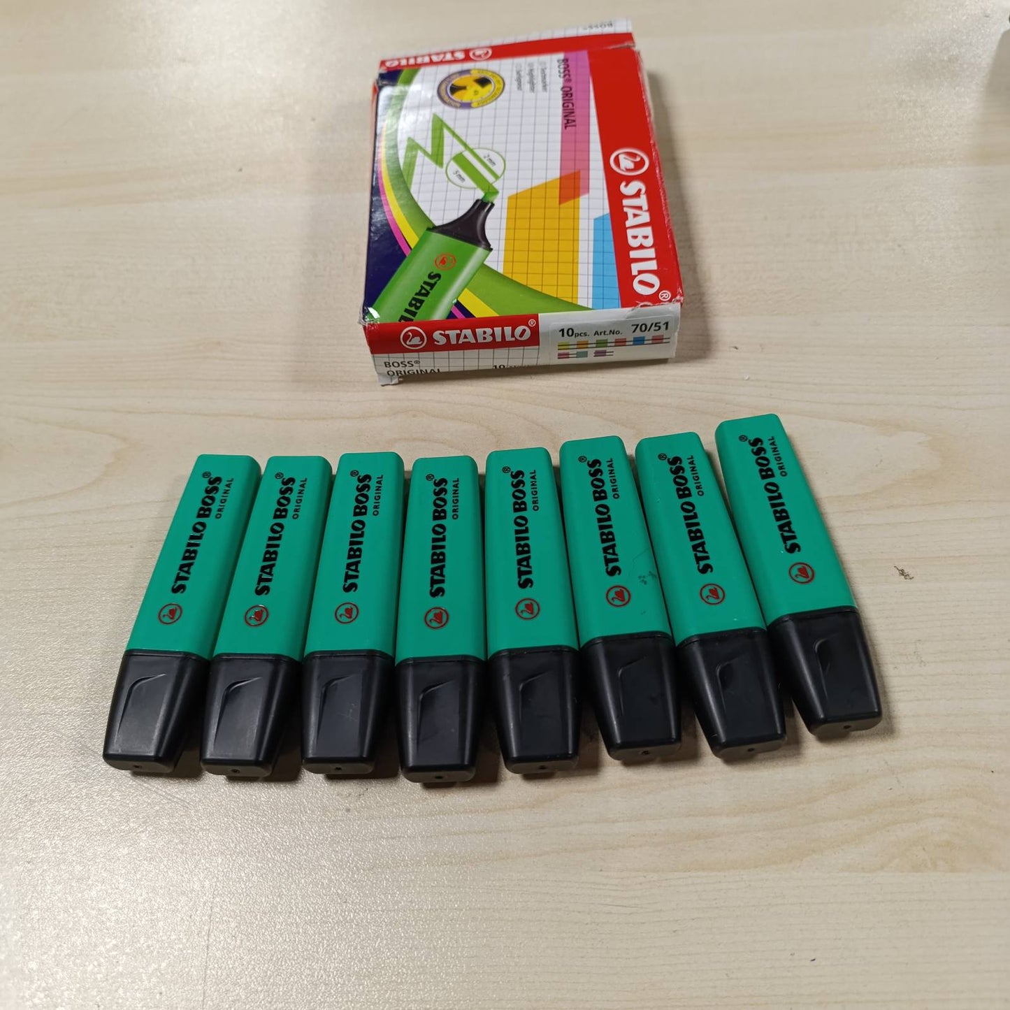 274298 - STABILO Ndriçues BOSS ORIGINAL, pako me 10, ngjyrë turkeze