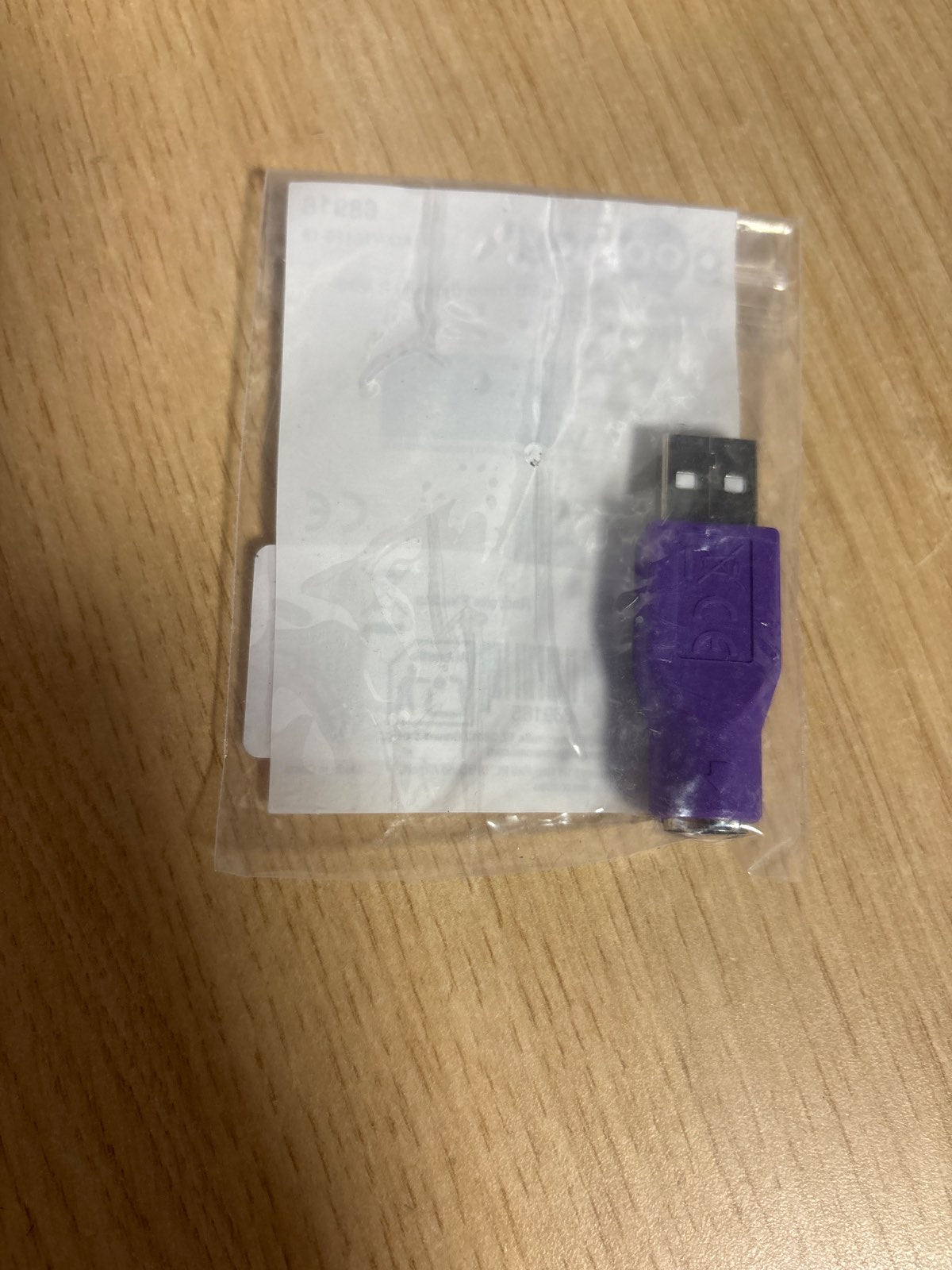 274788 - WENTRONIC Përshtatës USB/PS2 i purpurt