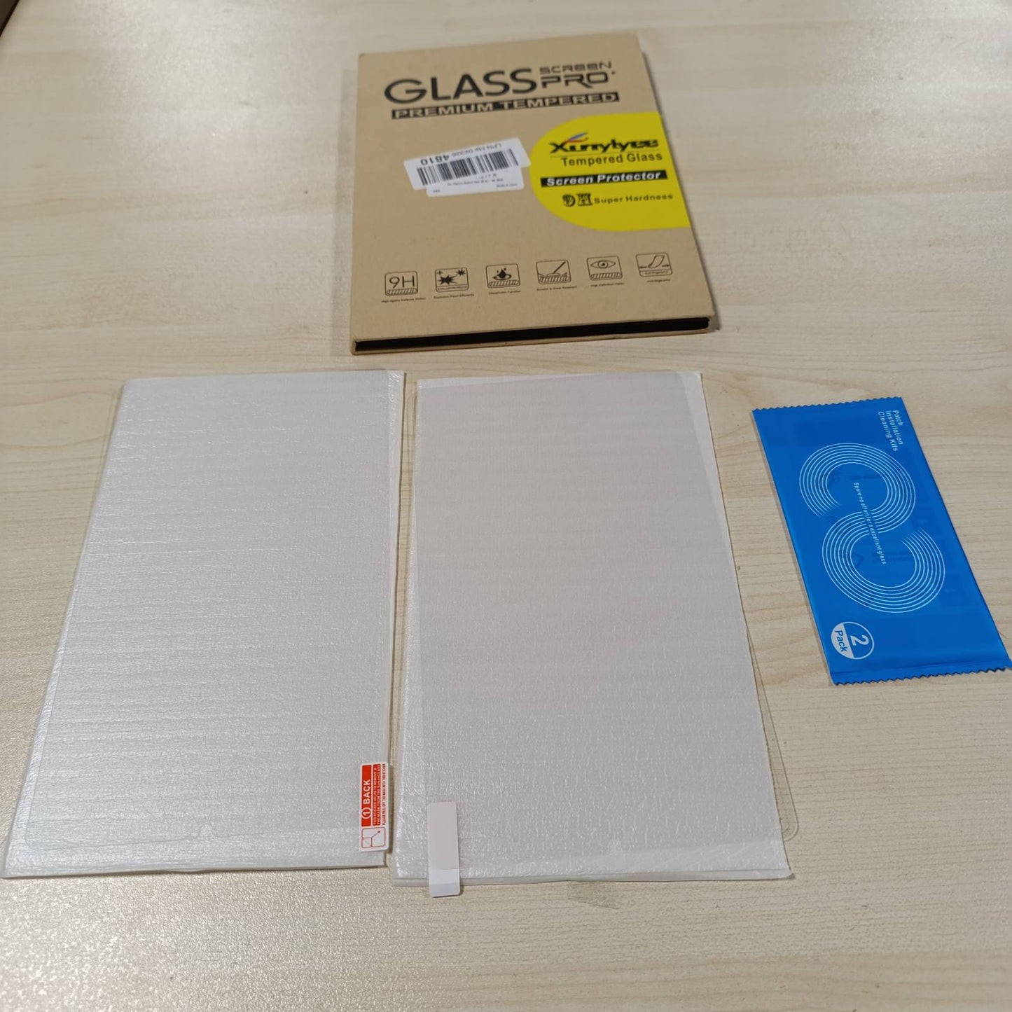 274302 - XUNYLLEE 2 copë, Xham i temperuar për Xiaomi Redmi Pad SE 8.7 Inç 2024, Mbrojtës Ekrani