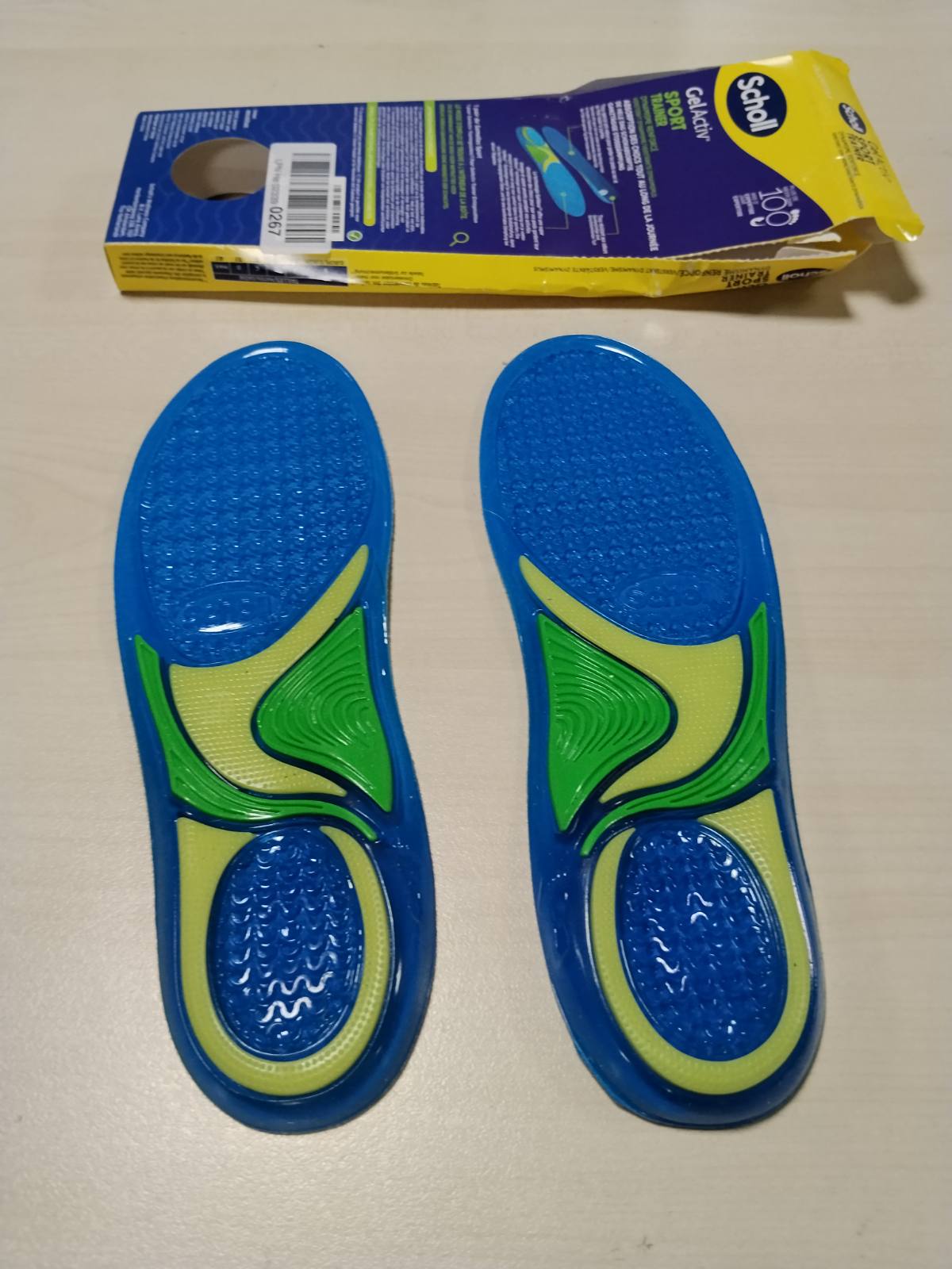 317550 - DR. SCHOLL'S - Shollat e brendshme për femra GelActiv Sport - Madhësitë 35.5 deri në 40.5 - Thithja e goditjeve dhe ulja e lodhjes falë GelWave - Komfort superior për këpucë sportive dhe aktivitete intensive