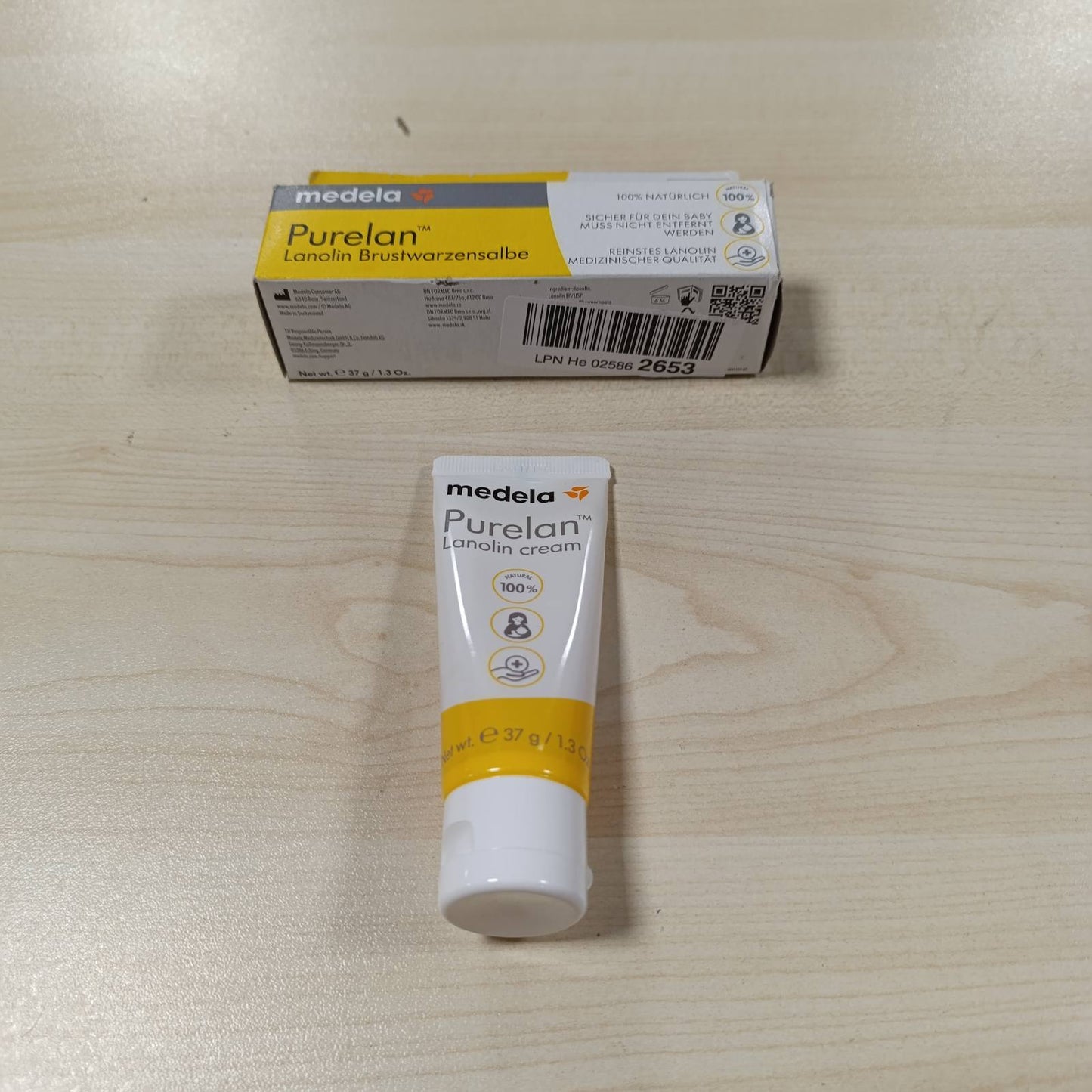318408 - MEDELA - Krem për Thithat Purelan - 37 g - Lehtësim për Thithat e Lënduara