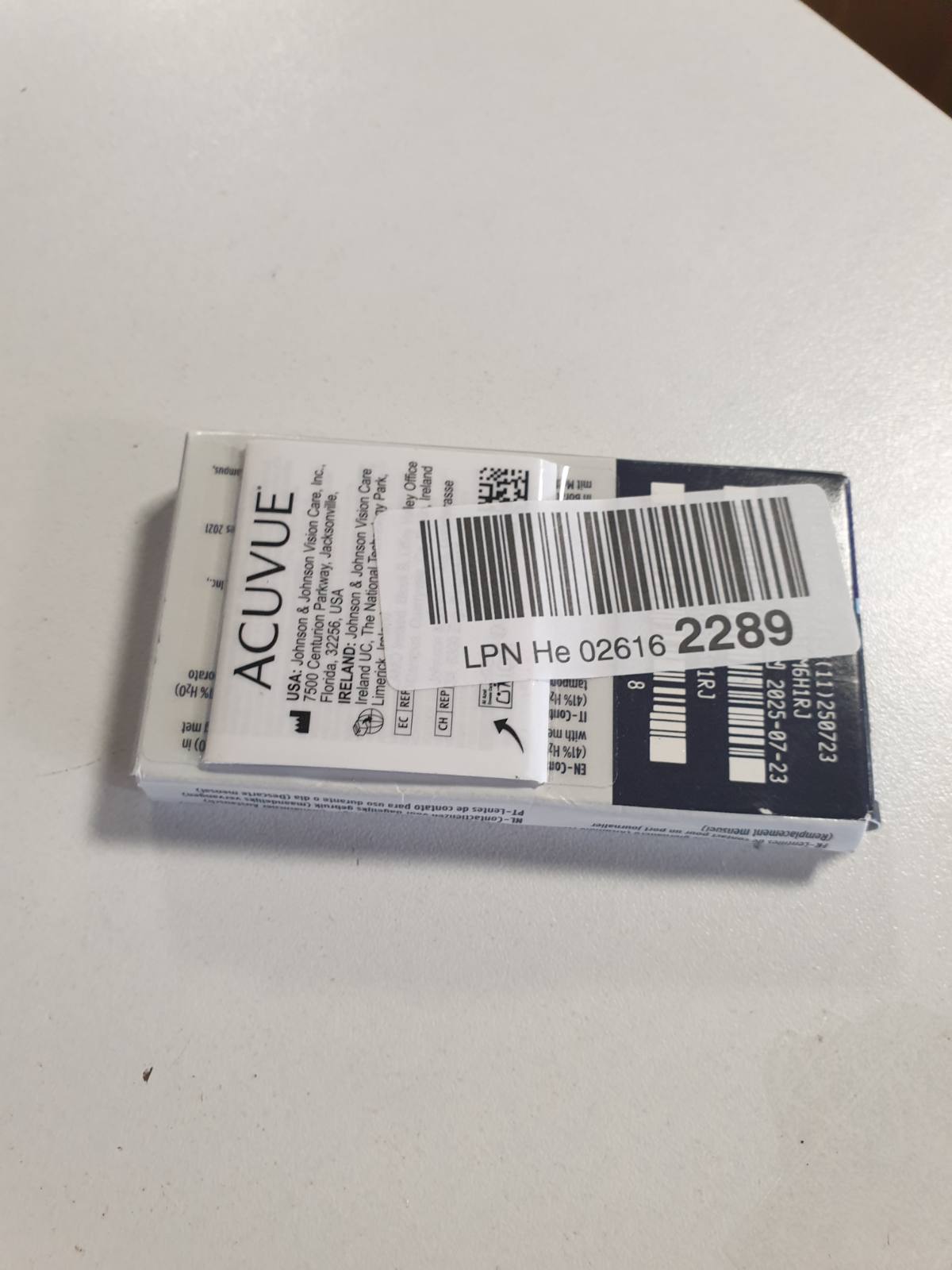 316469 - ACUVUE Lente kontakti mujore Vita, -5.75 dioptri, BC 8.8, 6 lente, mbrojtje UV, përmbajtje lagështie e lartë