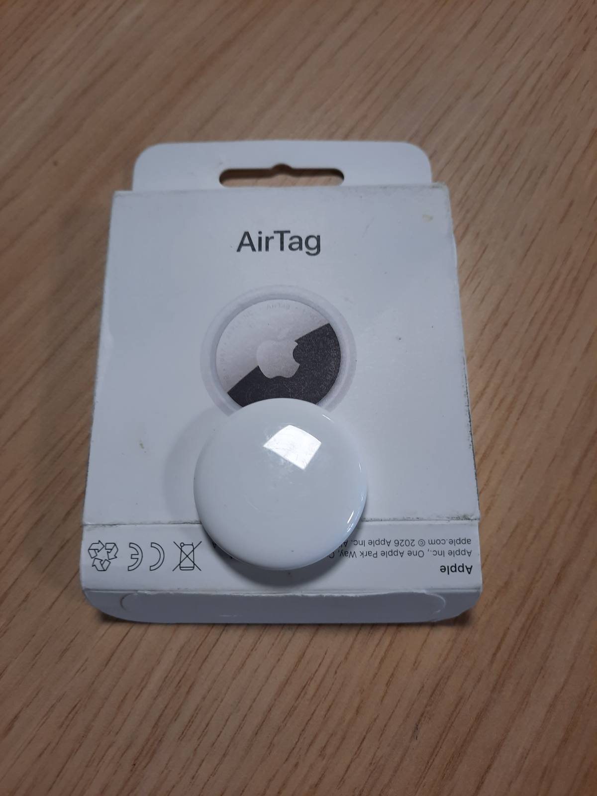 273478 - APPLE AirTag (gjenerata e 2-të), gjurmues për varëse çelësash, portofolë, sinjal të dëgjueshëm, konfigurim me iPhone/iPad
