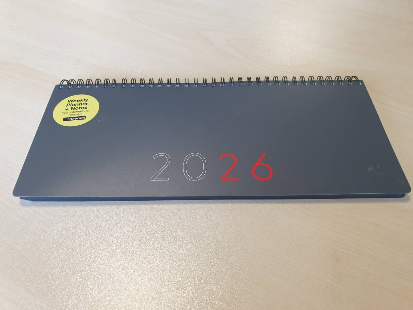 277058 - FINOCAM Planifikues + Shënime Pamje Javore 2026, Pamje Javore + Shënime Janar 2026–Dhjetor 2026 (12 muaj) Grau International