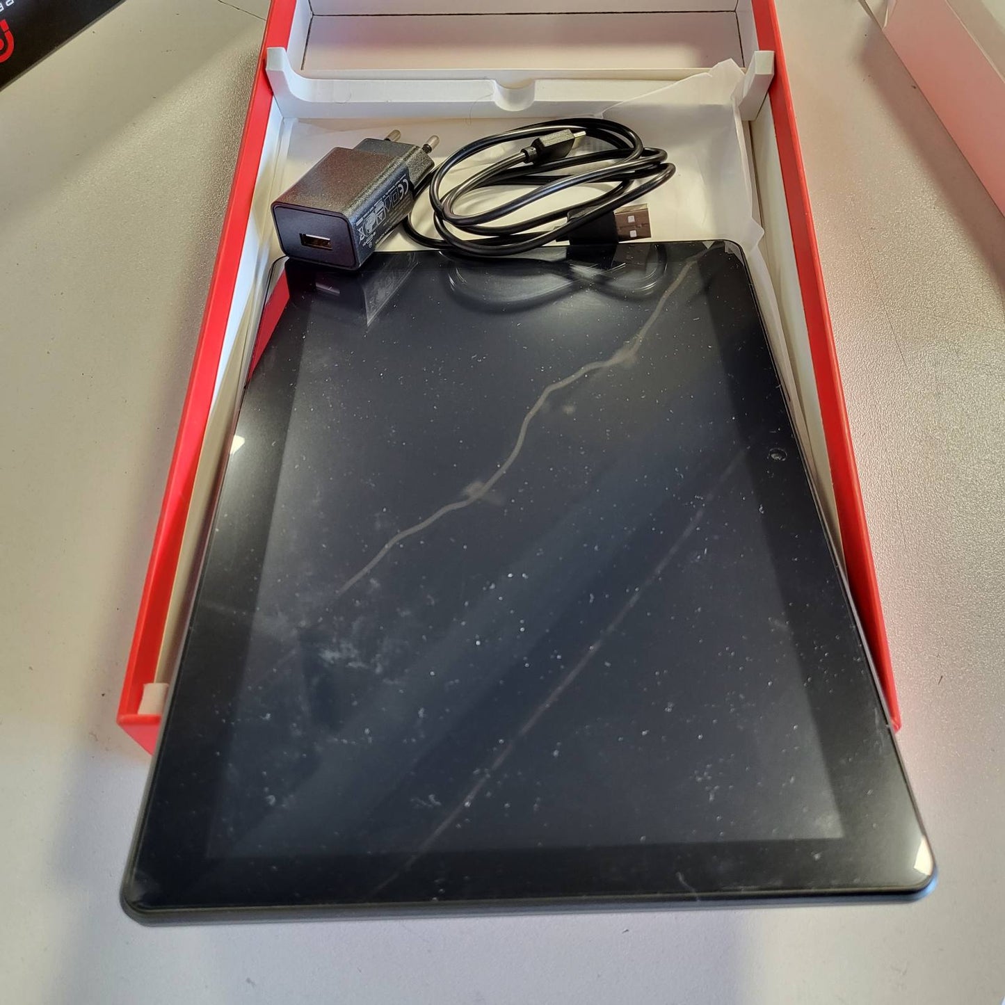 319623 - PRITOM Tablet, 10 inç, Android 13, 3G, kartë SIM, 64GB, katër bërthama, TF 512GB, bateri 5000mAh, kamerë 8MP, WiFi, GPS, Bluetooth, USB tip C, i zi