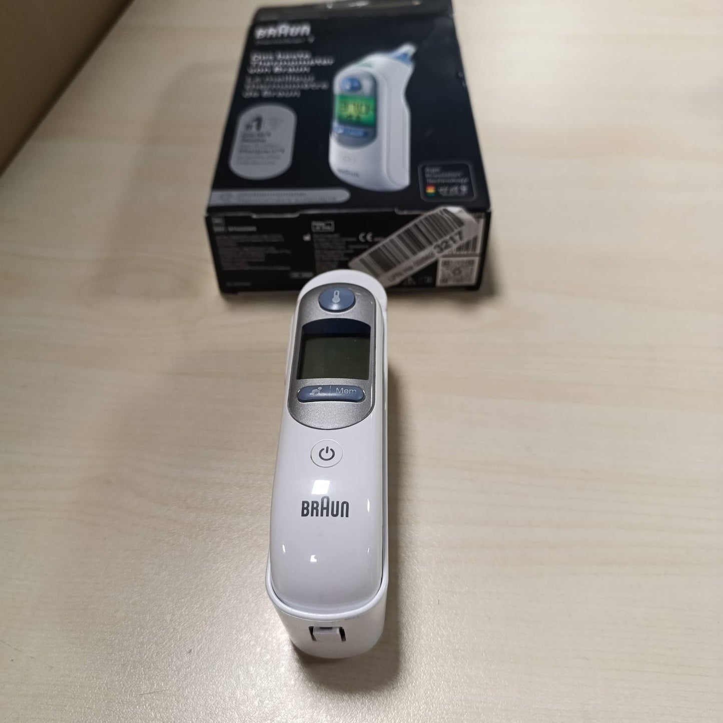 315950 - BRAUN Termometër veshi ThermoScan 7 BRAIRT6520, i bardhë