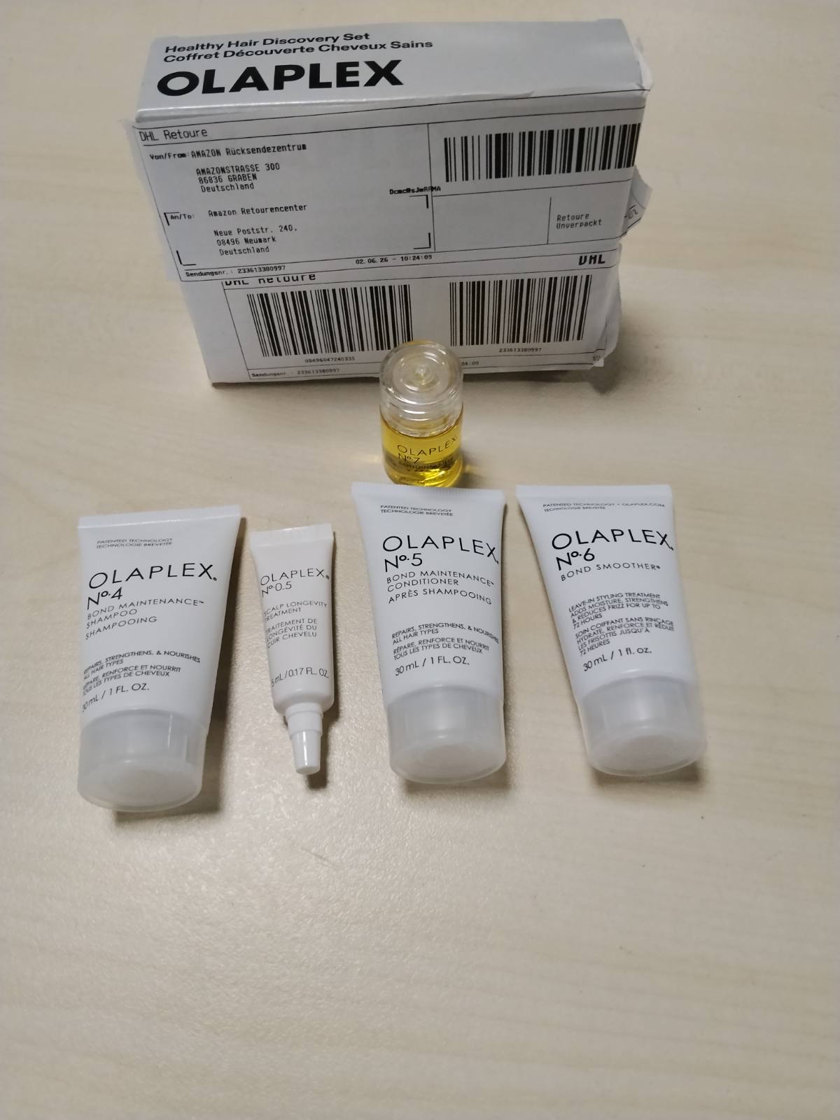 317285 - SET ZBUKURIE Set Zbulimi për Flokë të Shëndetshëm