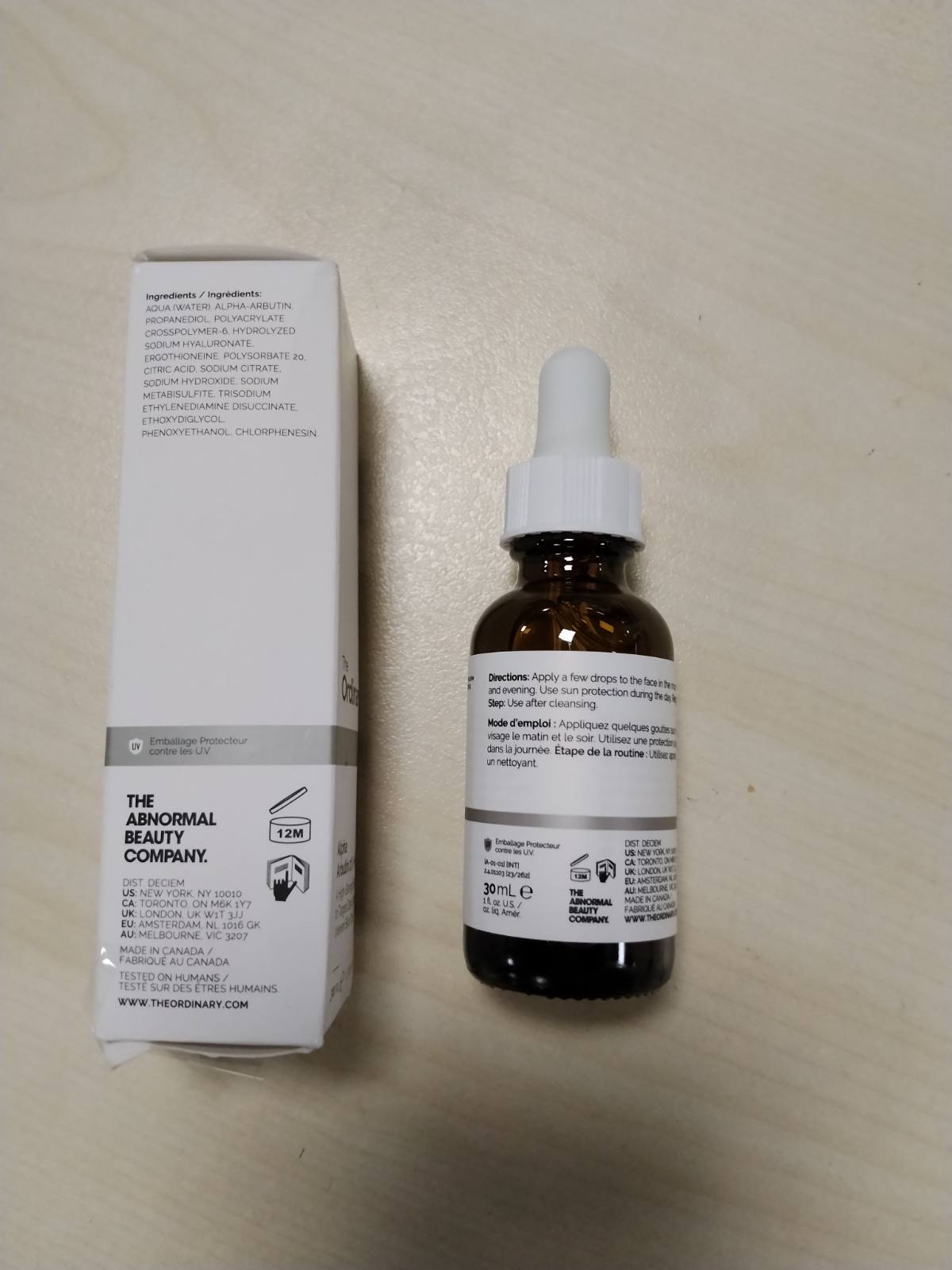 318329 - ALPHA ARBUTIN Ordinary 2% + HA - 30 ml - Ndriçon lëkurën dhe synon njollat e errëta