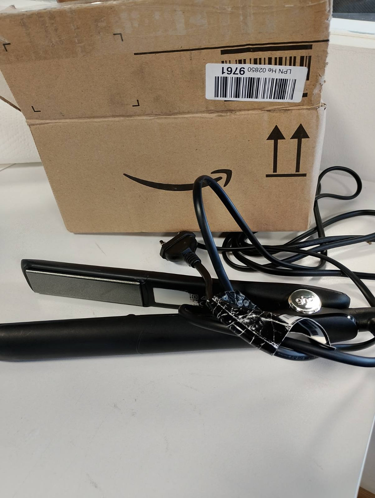 300221 - GHD - Pjastër flokësh ghd gold, 65% më të shndritshëm, 25W, dizajn i rrumbullakosur, e zezë