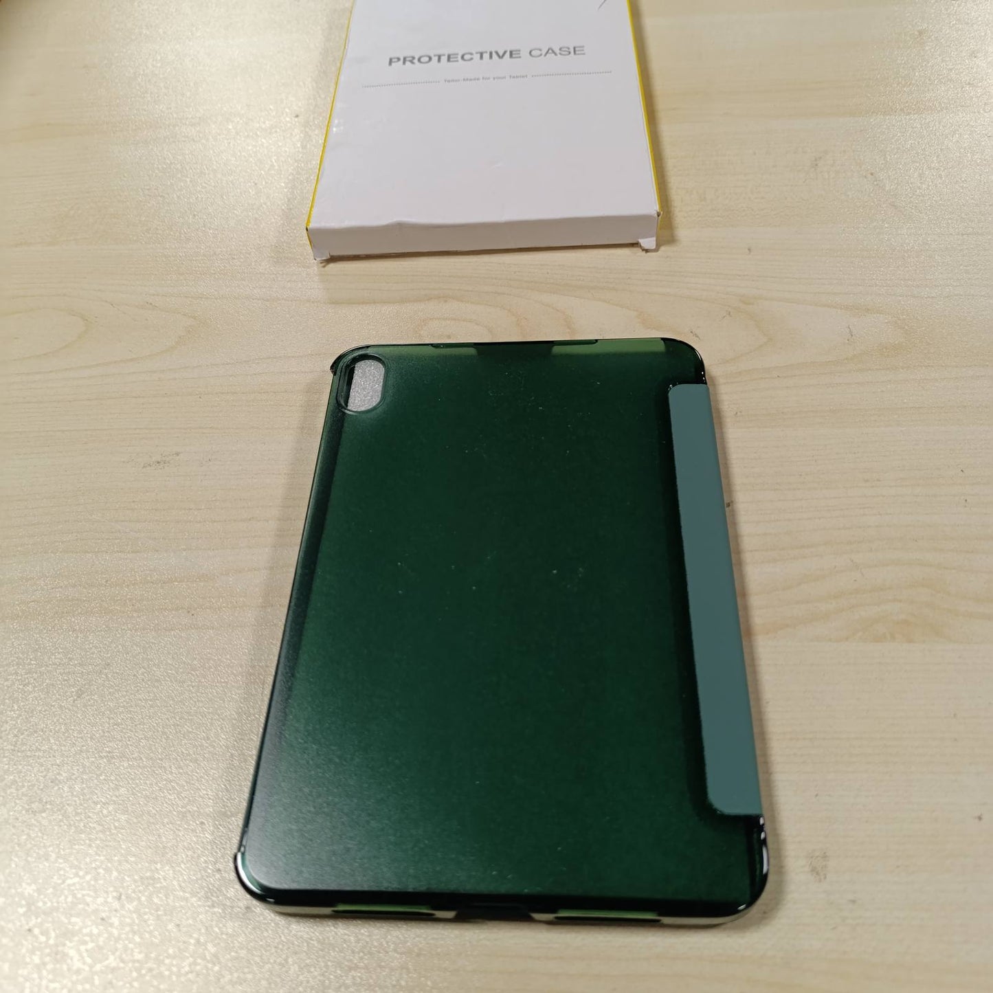 277099 - JETech Mbështjellës për iPad Mini (A17 Pro, Modeli 2024, Gjenerata e 7-të) / Mini 6 (8.3 inç, Modeli 2021, Gjenerata e 6-të), Mbështjellës i fortë i pasmë me mbështetëse të hollë (Jeshile e mjegullt)