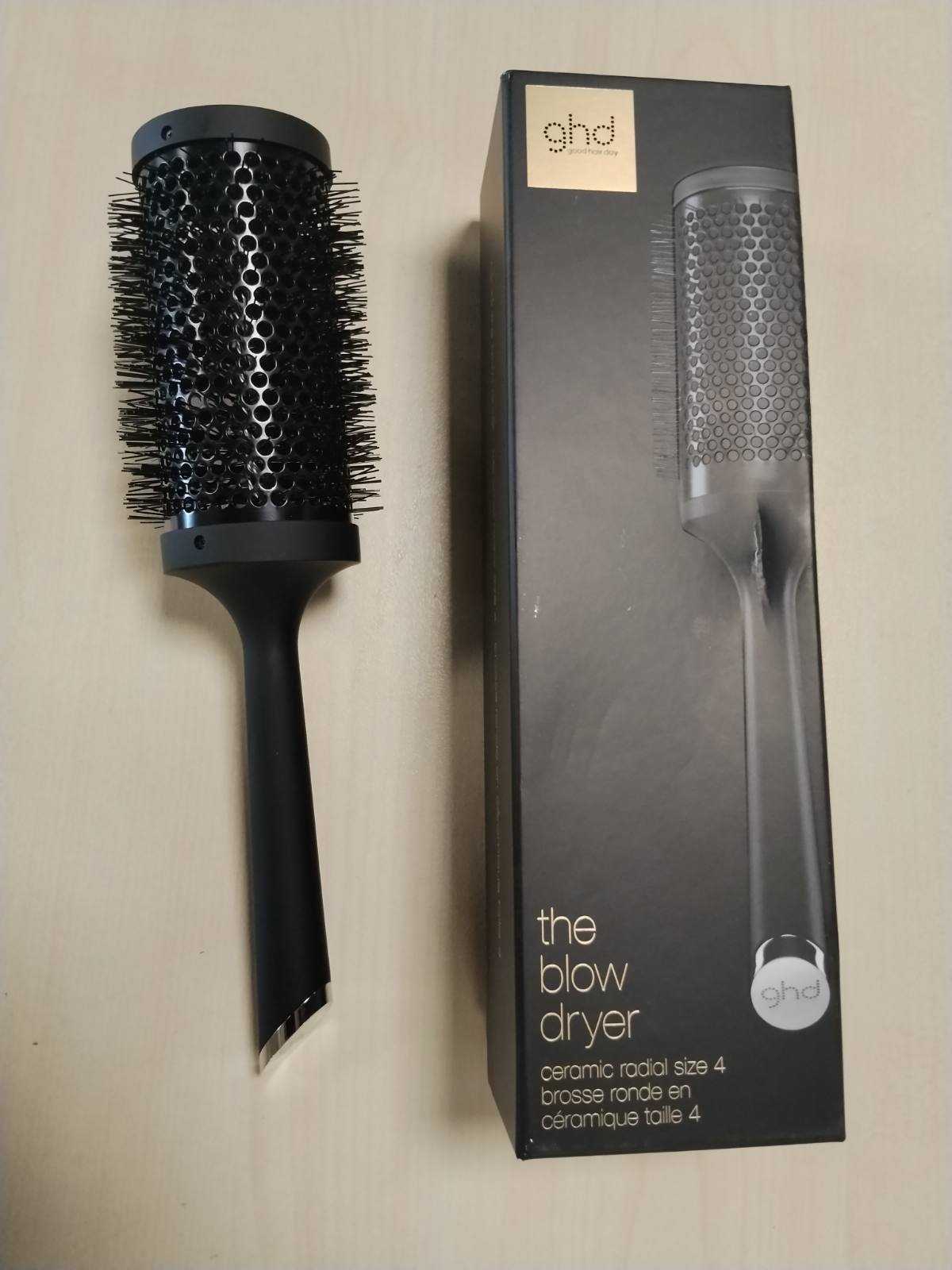 316536 - Tharëse flokësh ghd - furçë radiale, qeramike e rrumbullakët për më shumë vëllim, për të gjitha llojet e flokëve