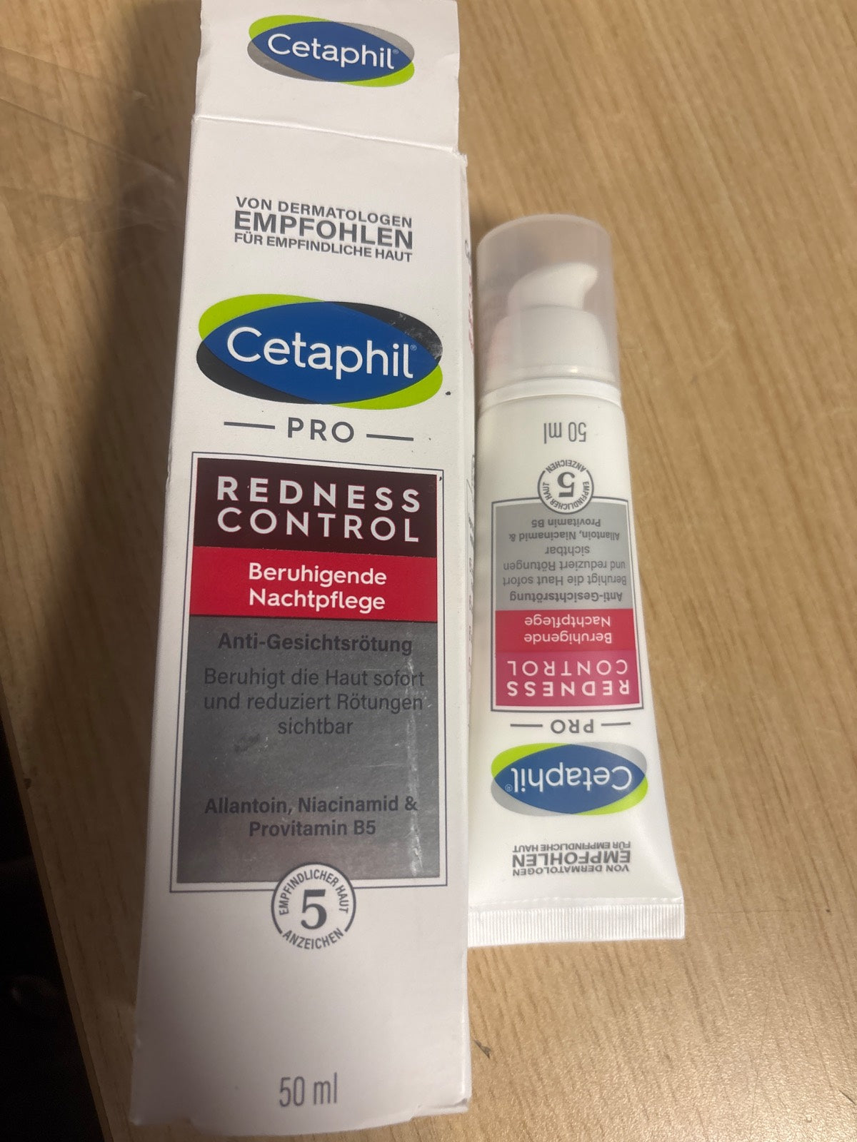 297465 - CETAPHIL PRO Krem nate qetësues RednessControl, 50 ml, për lëkurë të prirur ndaj skuqjes, pa aromë, testuar klinikisht