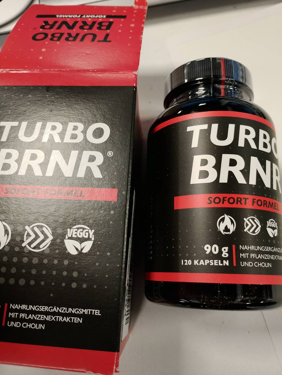 303060 - BRNR Formula e Metabolizmit të Menjëhershëm, 120 Kapsula, përmban Kolinë, Ekstrakt Çaji Jeshil, Glukoman, Garcinia Cambogia, Guarana