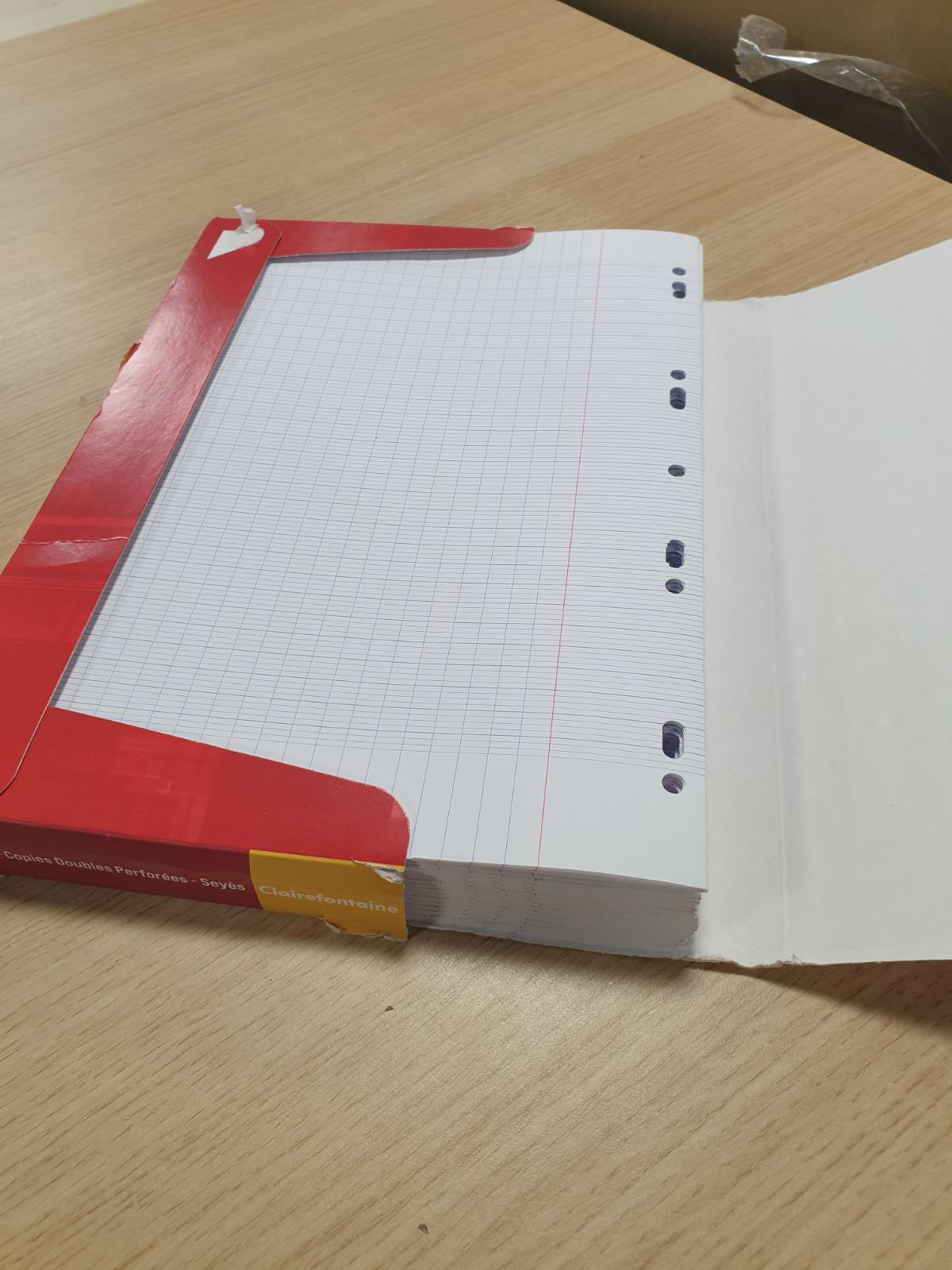 295421 - CLAIREFONTAINE 14791C Kuti me letër fotokopjimi A4 21x29.7 cm - 500 faqe - 90 g Letër e bardhë - Kuti e ripërdorshme