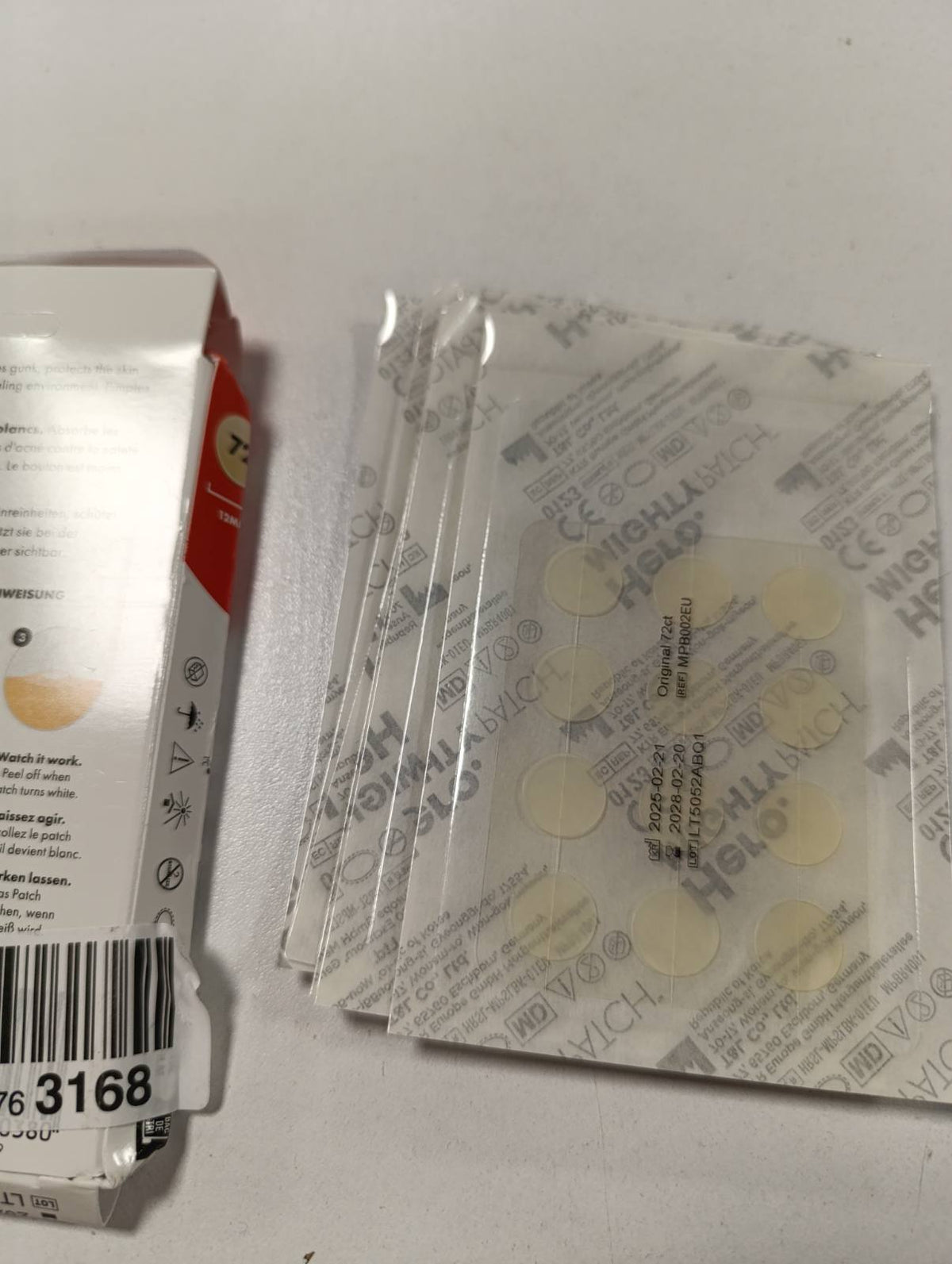 306300 - HERO COSMETICS Mighty Patch Original Pimple Patches, 72 copë, flasterë hidrokoloide për akne