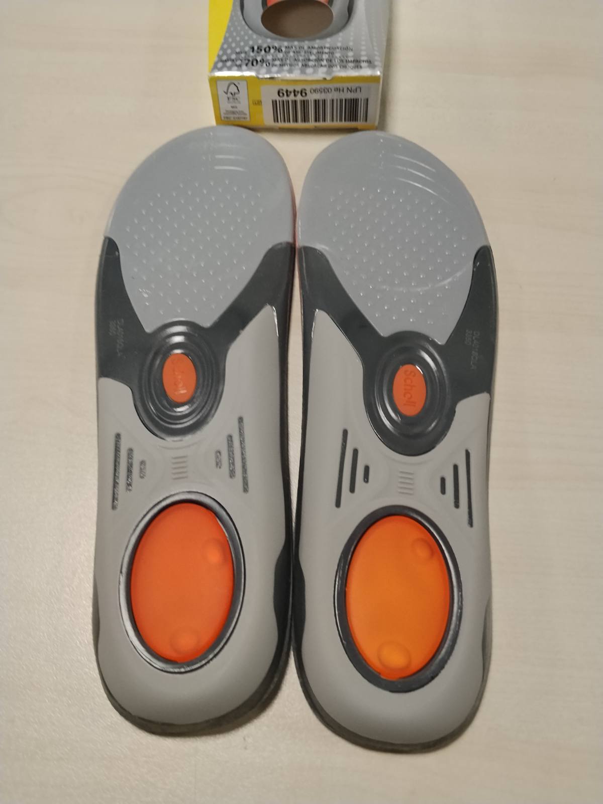 297137 - DR. SCHOLL'S Sholla me Mbështetje Liquiflex Extra, të Rregullueshme, Shkumë Memorie, Anti-Erë, Teknologji 5-në-1, Madhësia L (41-46.5)