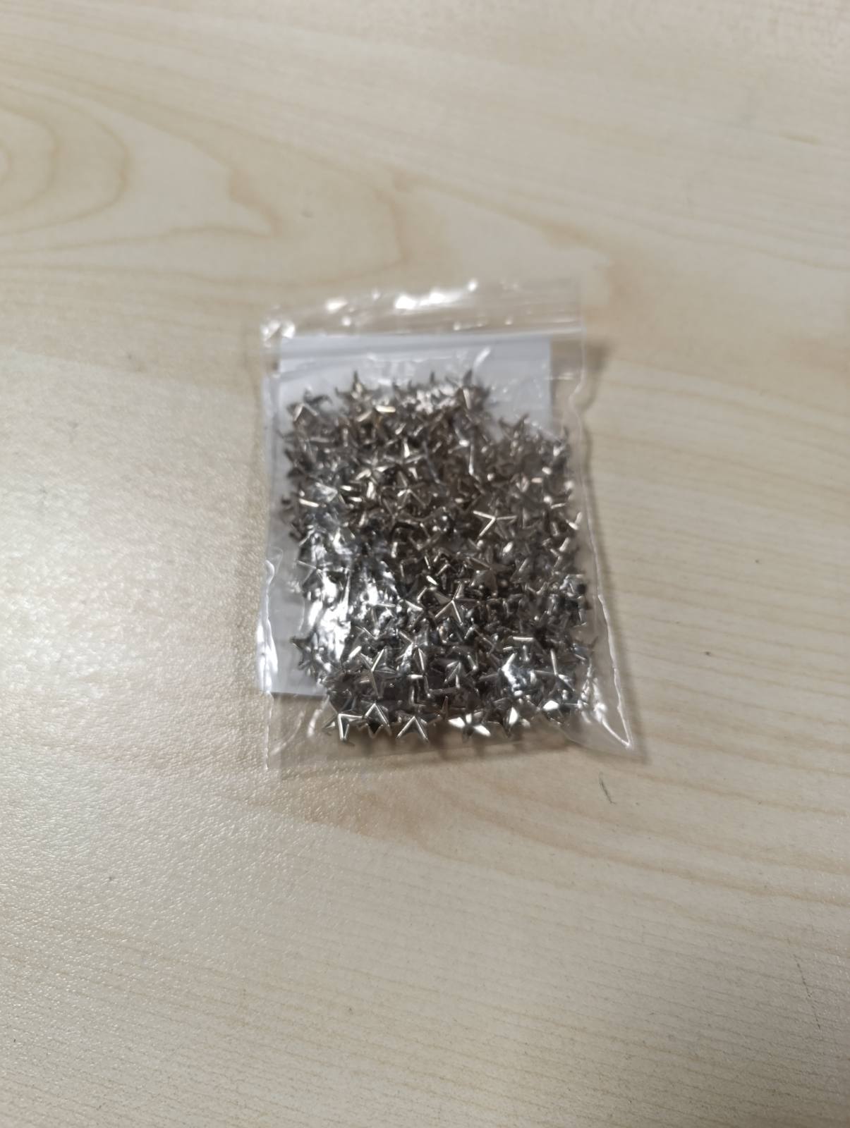 163061 - LNNGUB Thumba Ylli Metalikë 150 Copë, 10mm, Për Veshje, Lëkurë, Rripa, Çanta, Këpucë, Kapele, Punime Artizanale, Ngjyra Argjendi