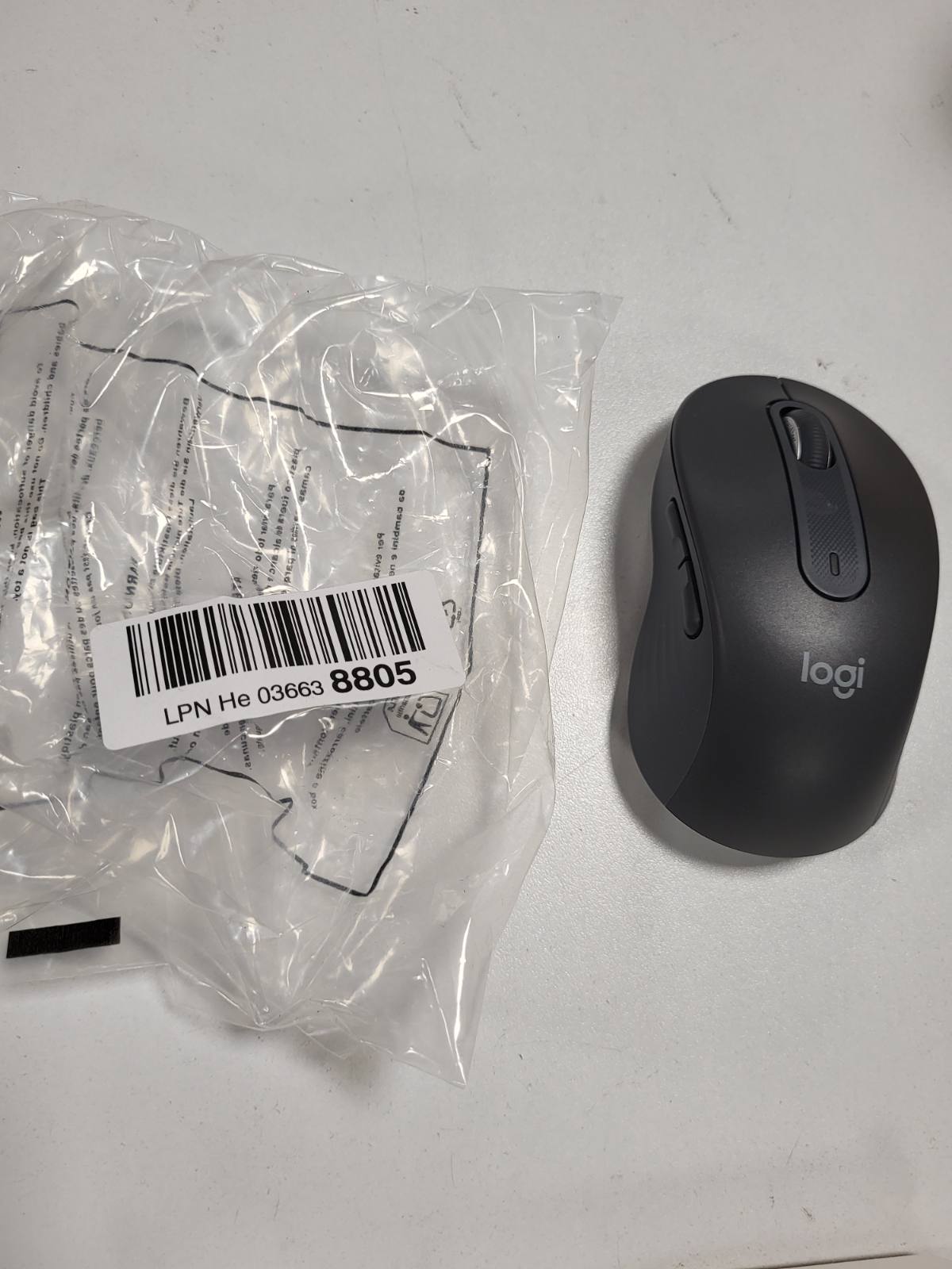 299340 - LOGITECH Maus pa tel Bluetooth Signature M650 M, për duar të vogla dhe të mesme, jetëgjatësi baterie 2-vjeçare, butona të qetë, kompatibilitet me shumë pajisje, ngjyrë gri