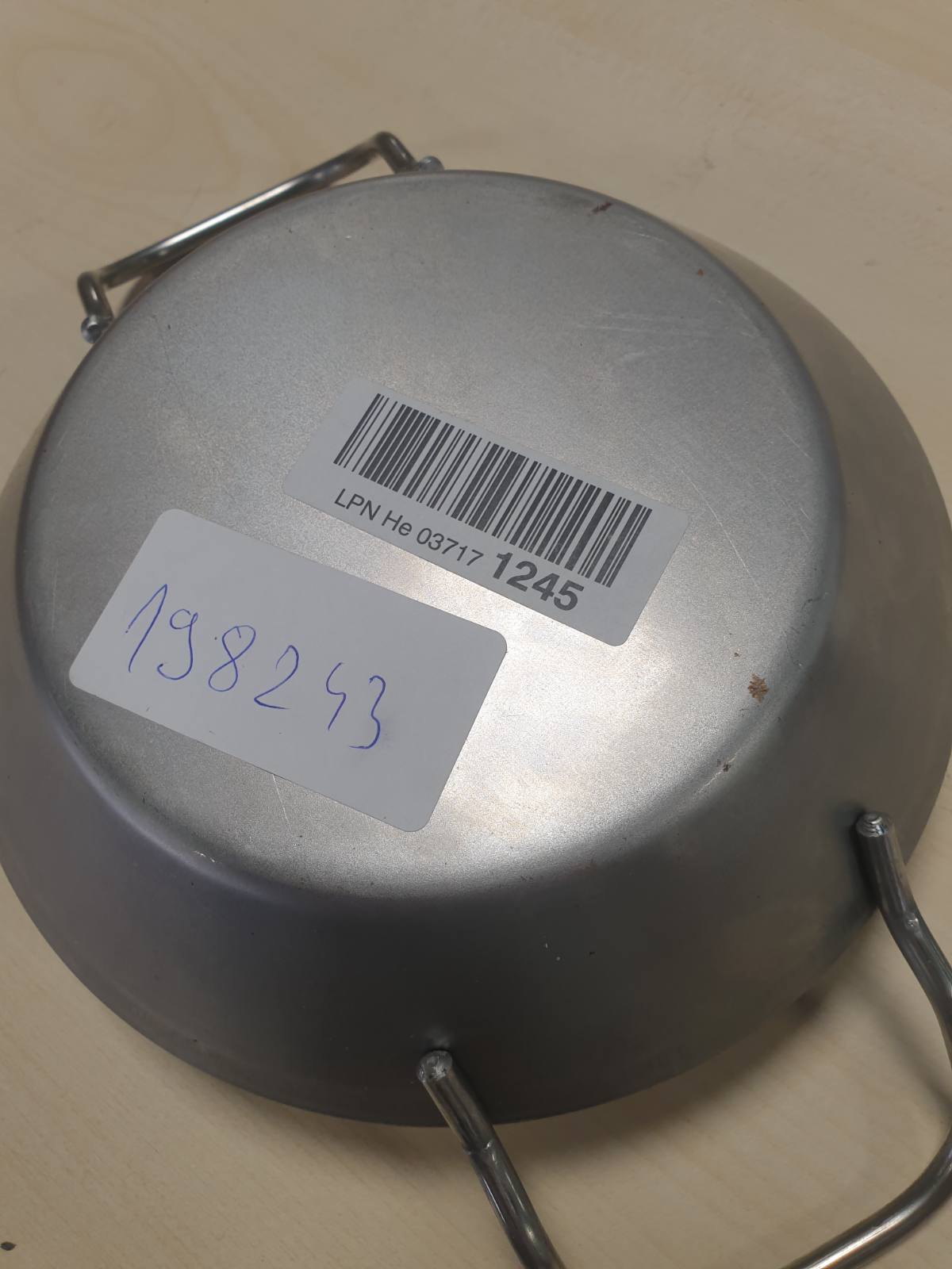 198243 - C|H|G Tigan i Fortë prej Hekuri me 2 Dorëza, 20 cm, Trashësi e Murit 2 mm, Seti 292-01