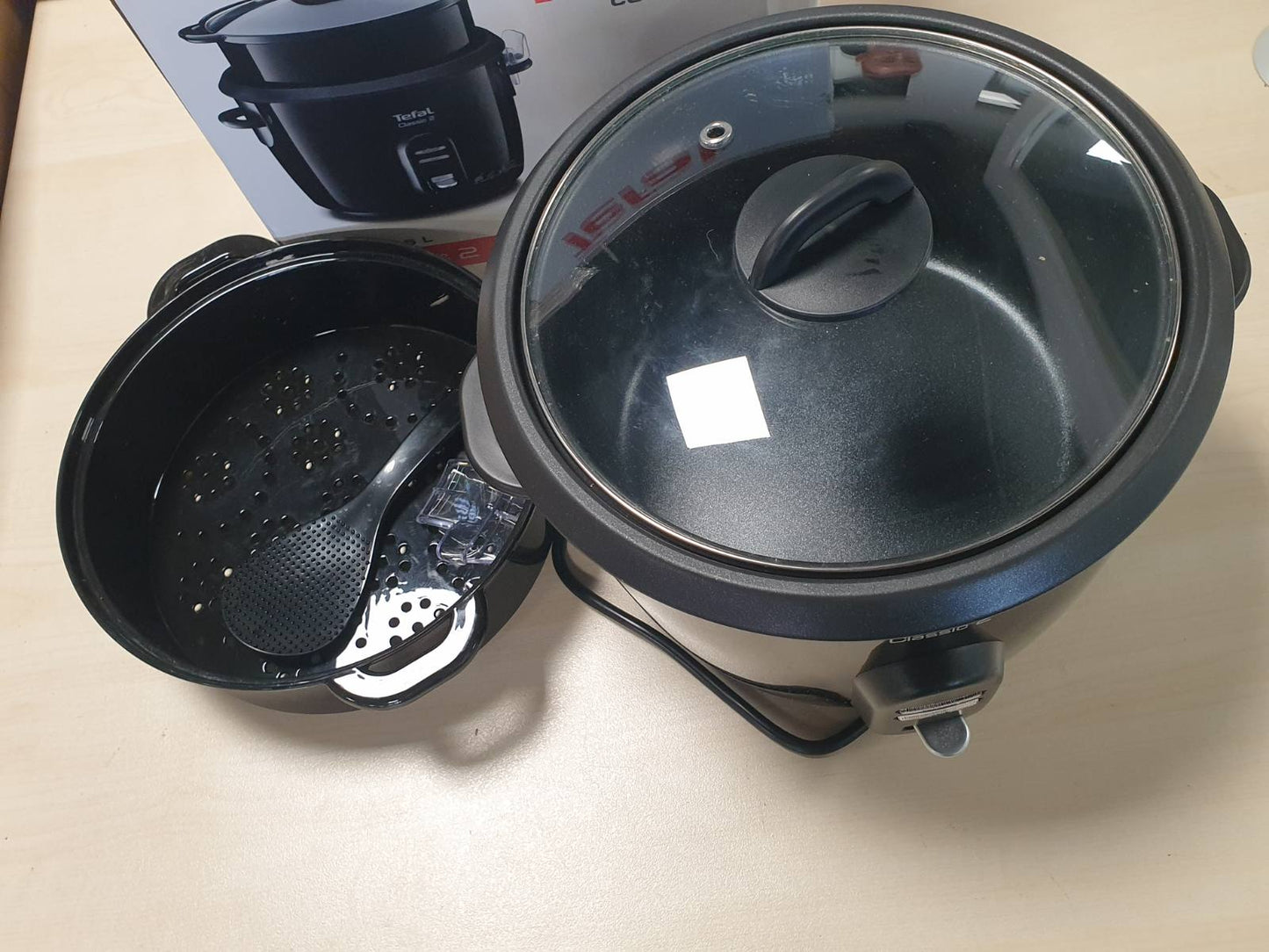 162186 - TEFAL Tenxhere Orizi, Tenxhere Jo-ngjitëse 5L, Kapacitet Orizi 1.5kg, Funksion Mbajtje Ngrohtësie, Shportë me Avull, Modeli Klasik 2 RK103811