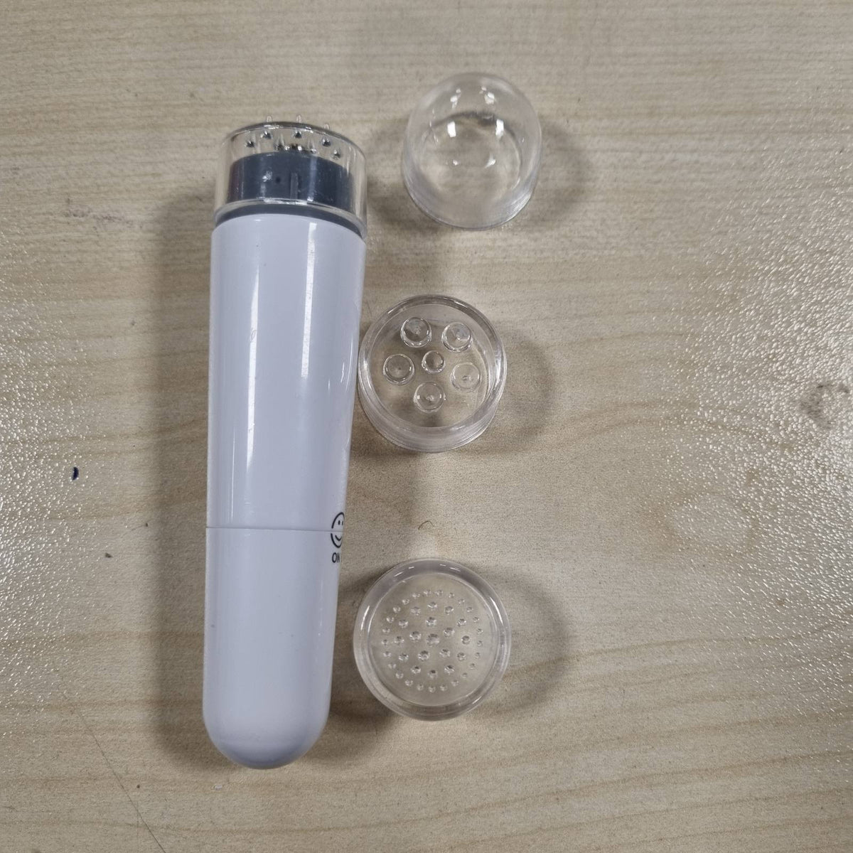 302342 - HEALIFTY Mini Masazhues Elektrik 4 në 1 për Fytyrën, Masazhues Akupresure, Lehtësim Dhimbjesh, Ngjyra e Bardhë