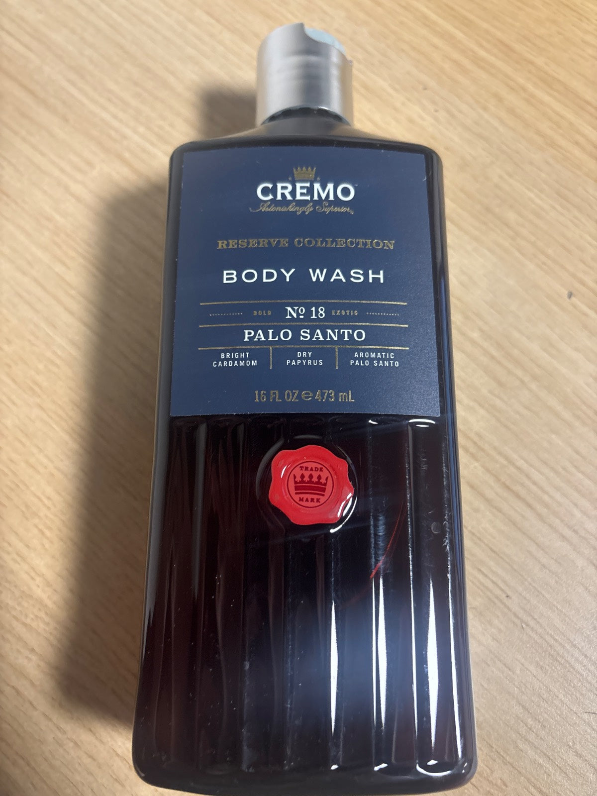 297214 - XHEL DUSHI PËR BURRA NGA CREMO RESERVE COLLECTION, PËR KUJDESIN E LËKURËS SË TRUPIT, AROMË LUKSOZE PALO ALTO, 473 ML