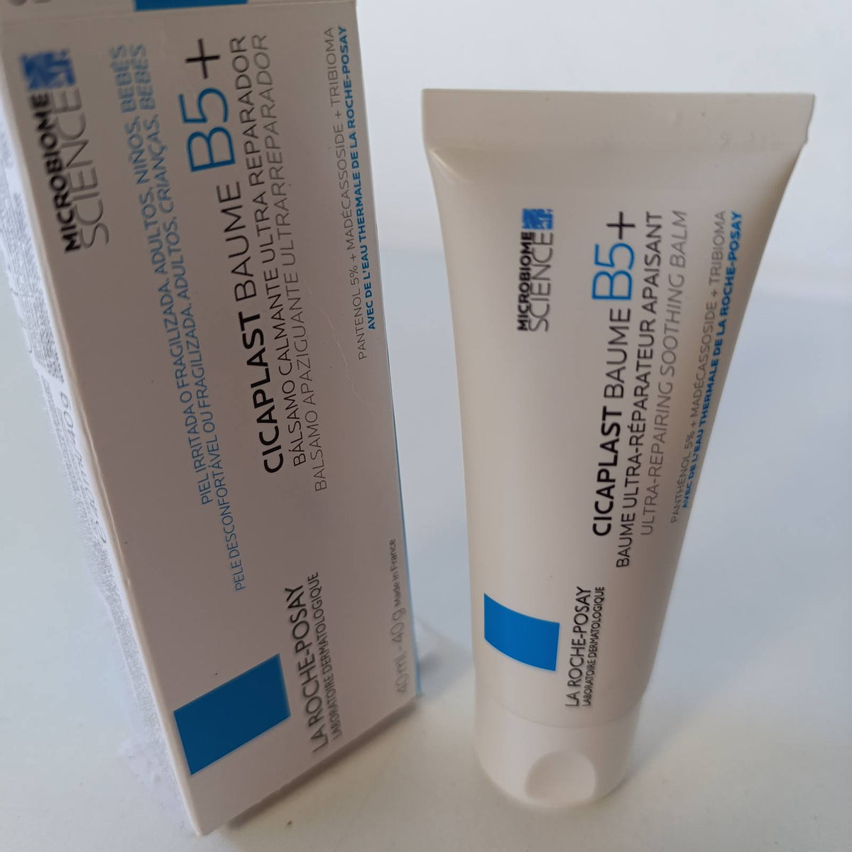 303833 - La Roche-Posay Balsam qetësues riparues Ciclaplast Baume B5+, 40 ml, I pasuruar me vitaminë B5+ dhe gjalpë shea